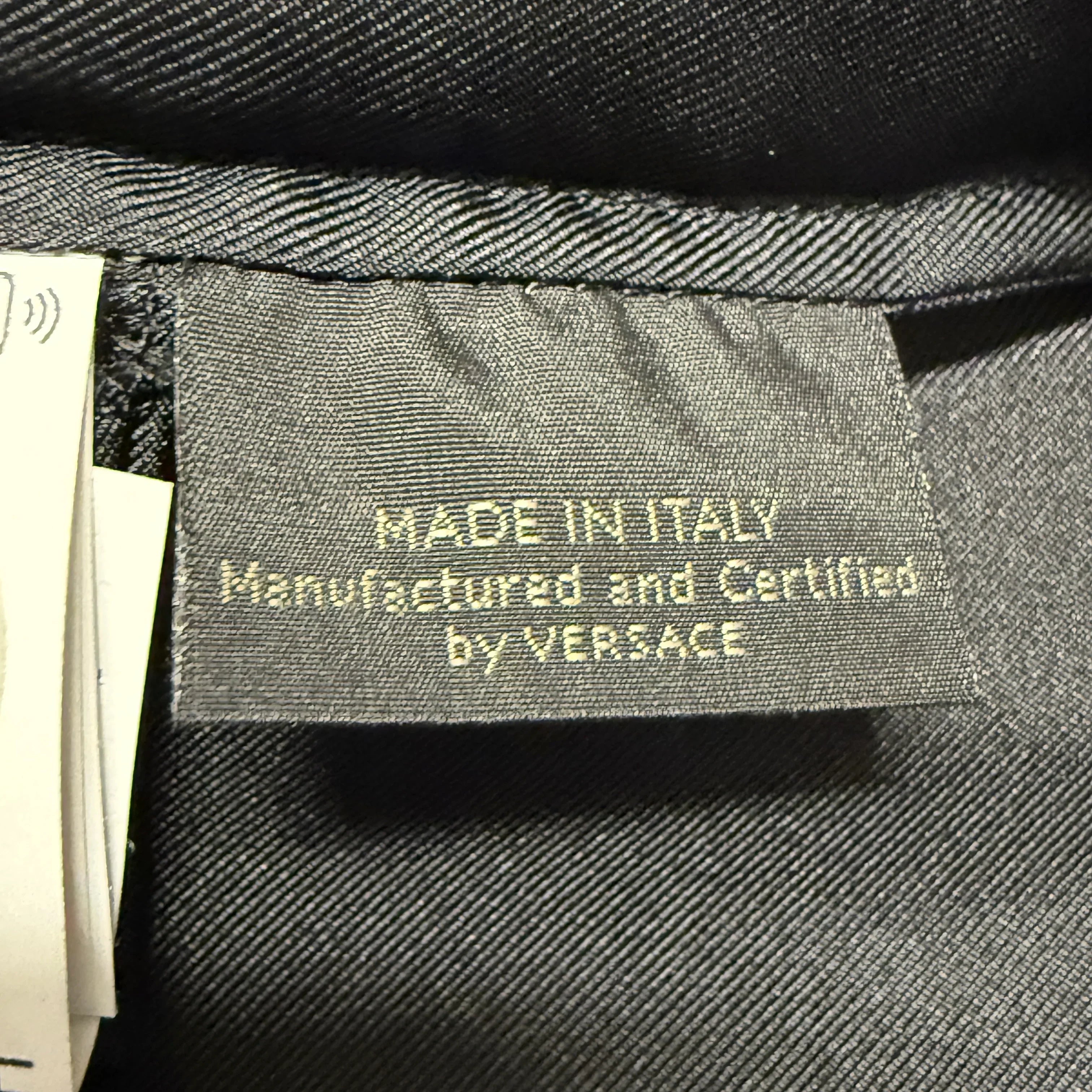 Black/Gold versace Dress, 46