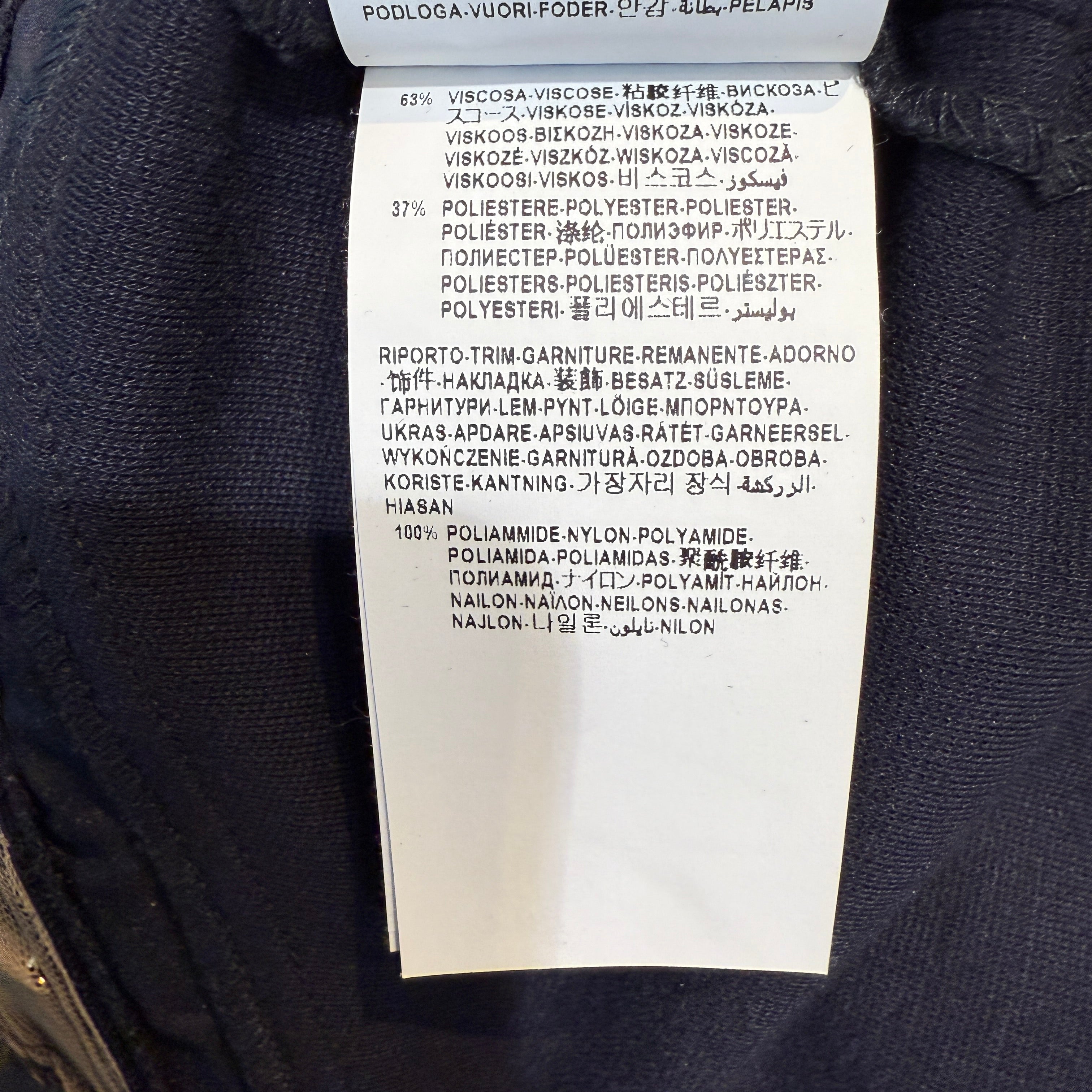 Navy versace Dress, 44