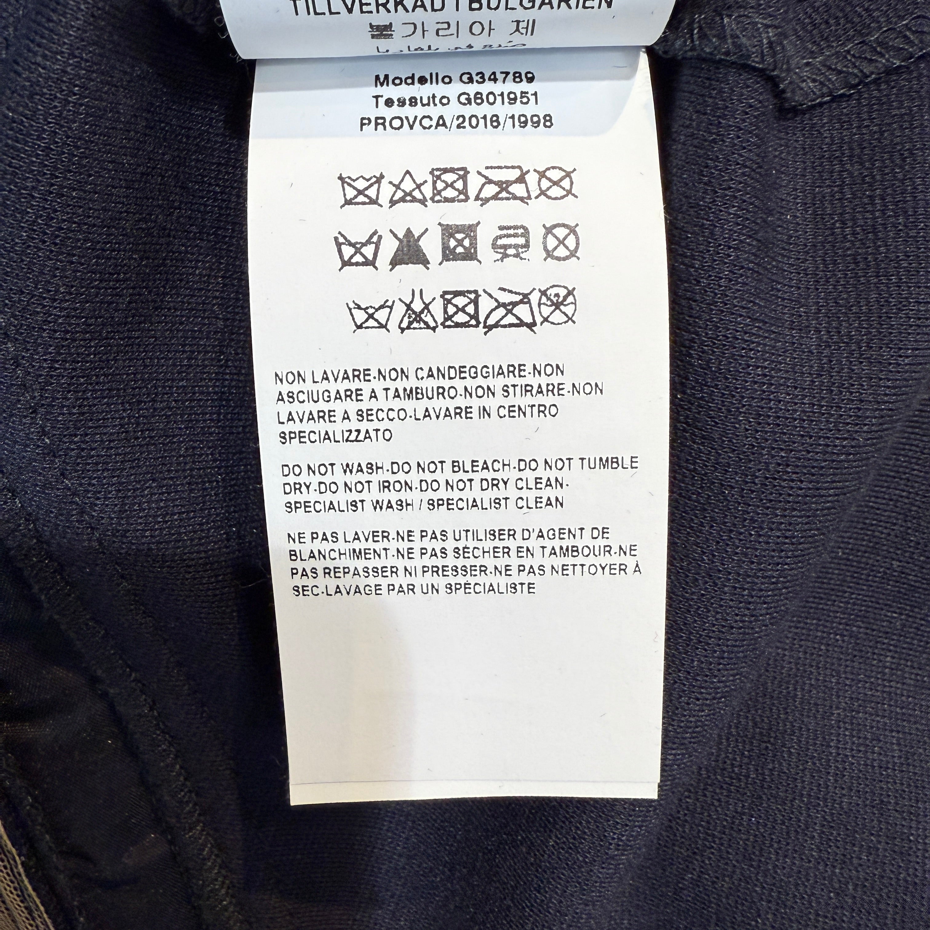 Navy versace Dress, 44