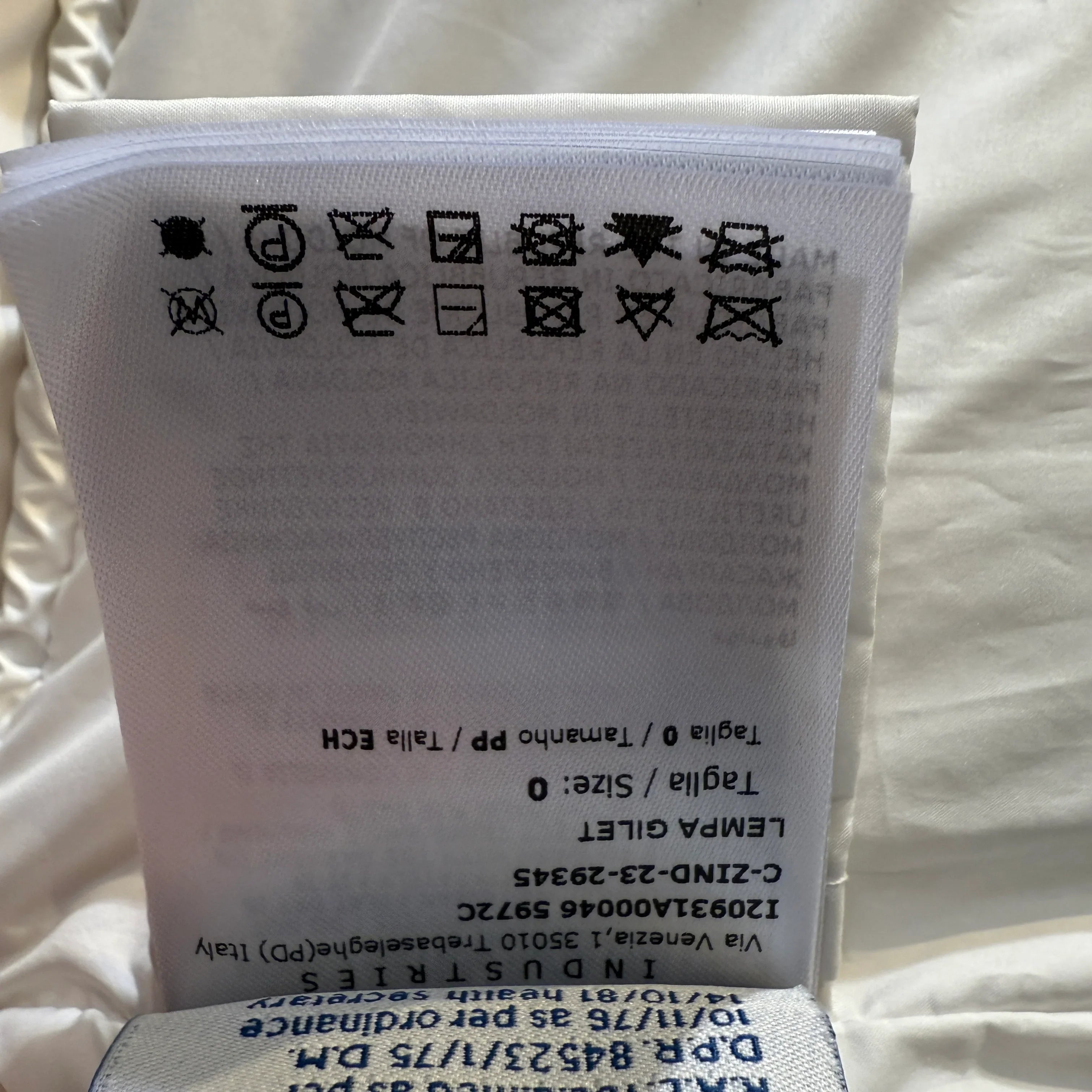 Moncler Lempa Gielt Puffer Vest Women's Size 0/ Small - Lost Designer