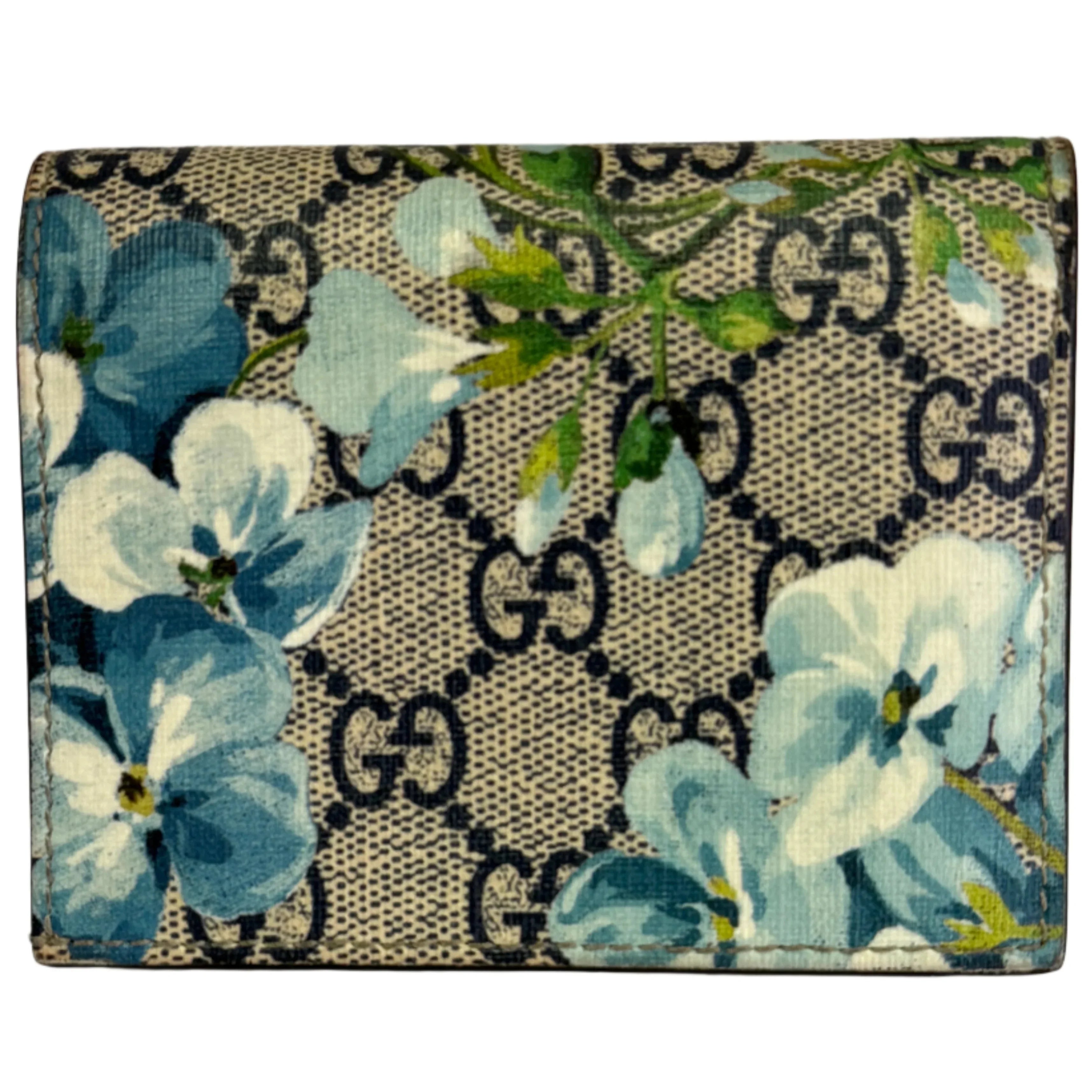 Gucci GG Supreme Wallet Floral Multicolour - Lost Designer
