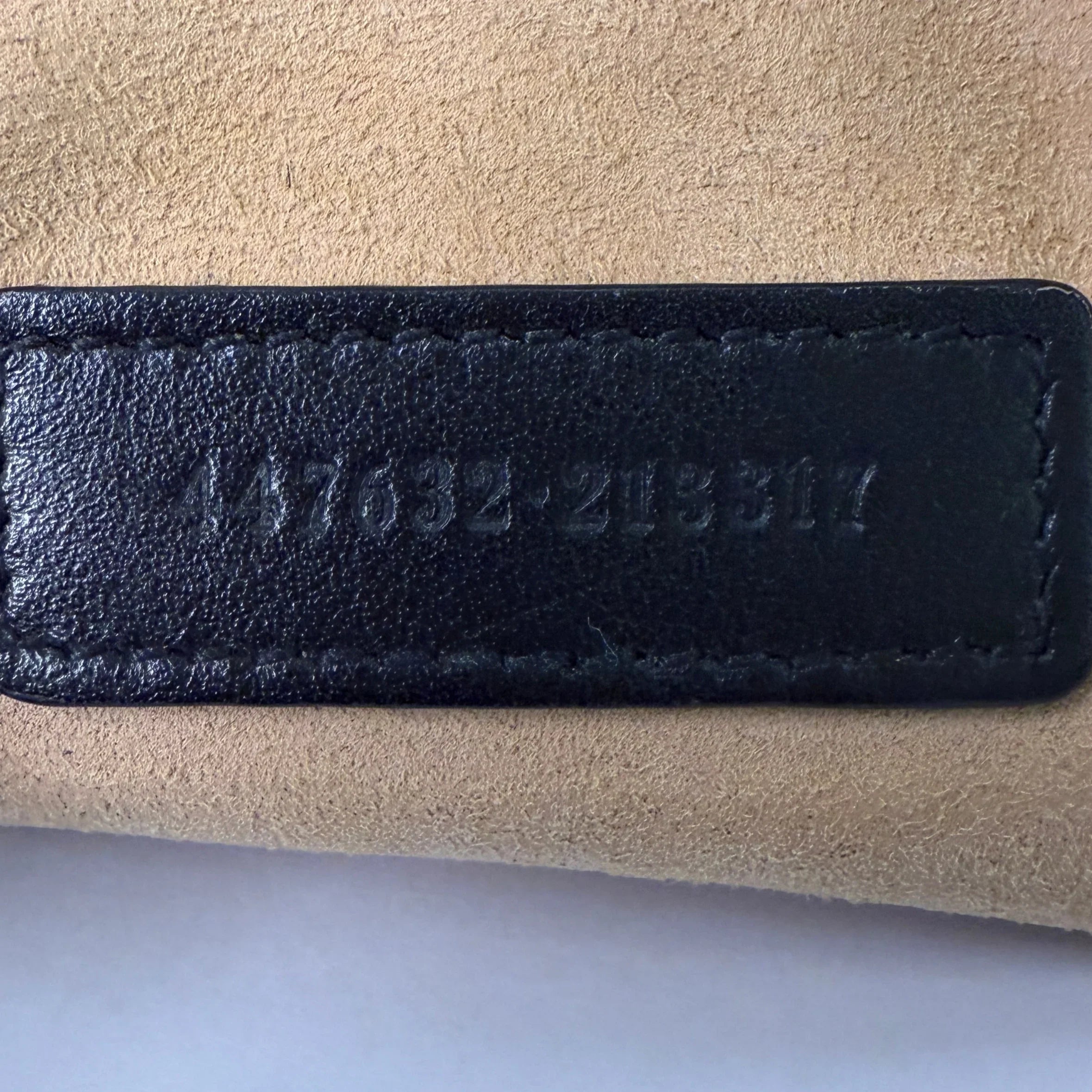 Gucci Marmont Small Shoulder Bag Leather Black - Lost Designer