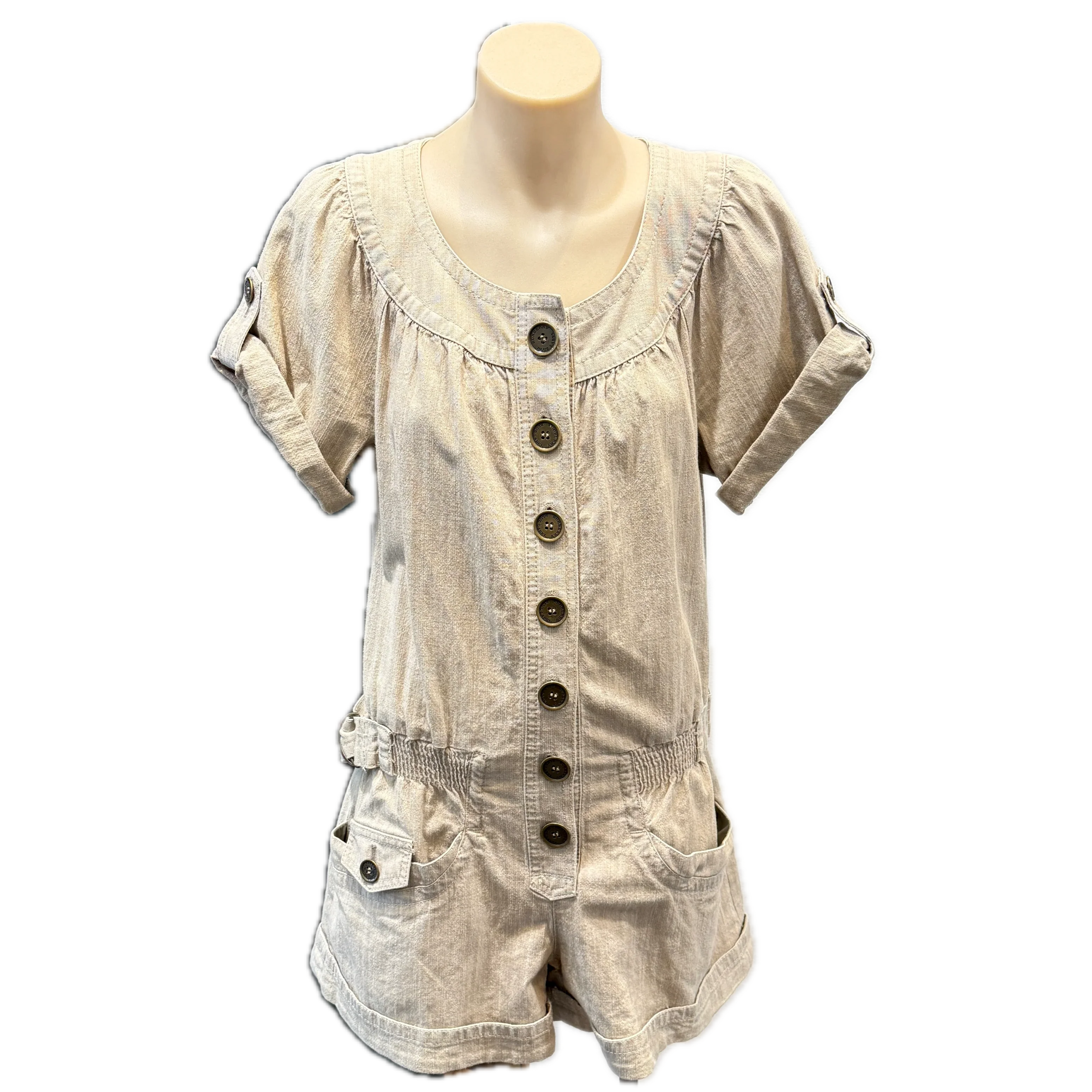 Burberry London Blue Label Jumpsuit Beige 36 - Lost Designer