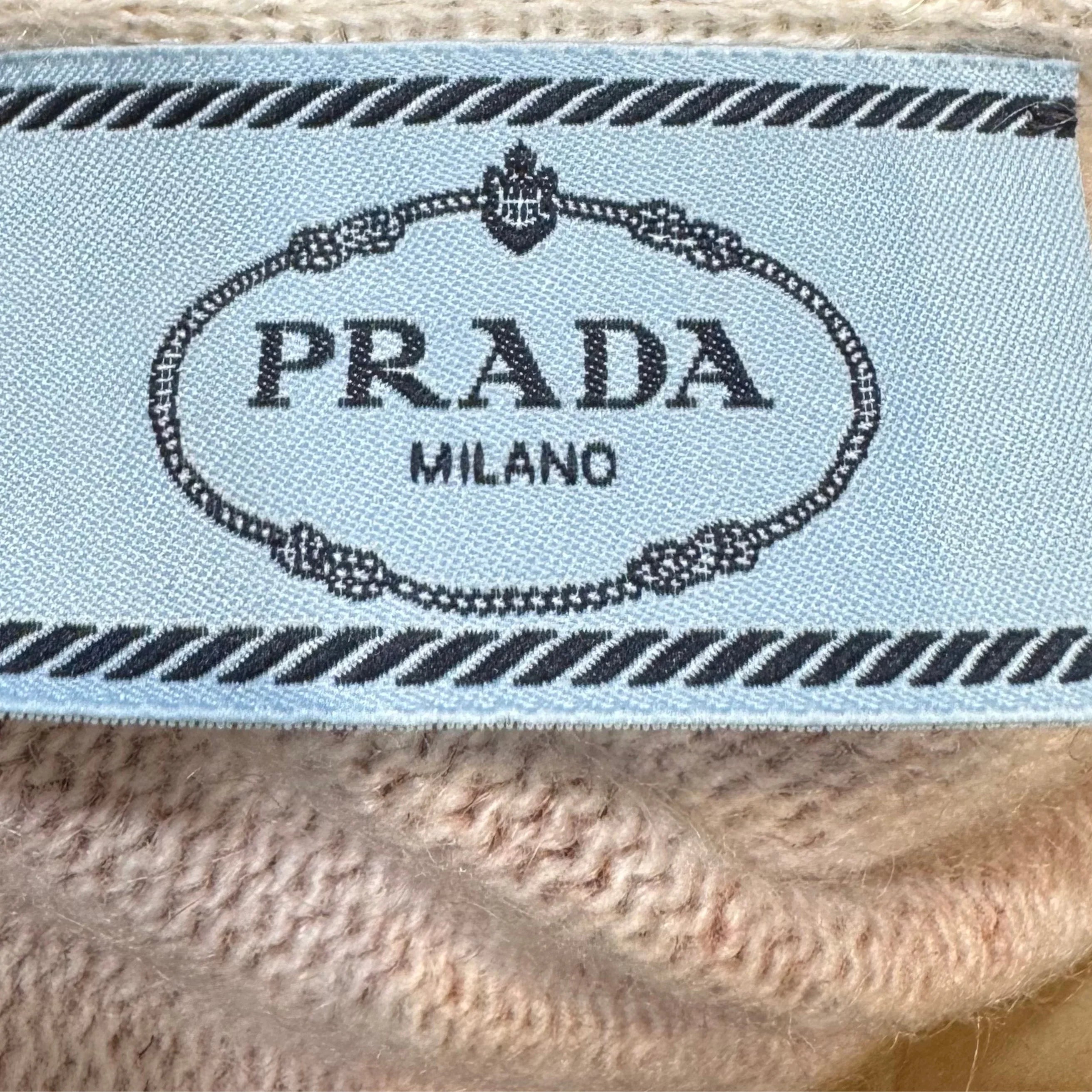 Prada Painted Seaside Landscape Knit Sweater - Lost Designer