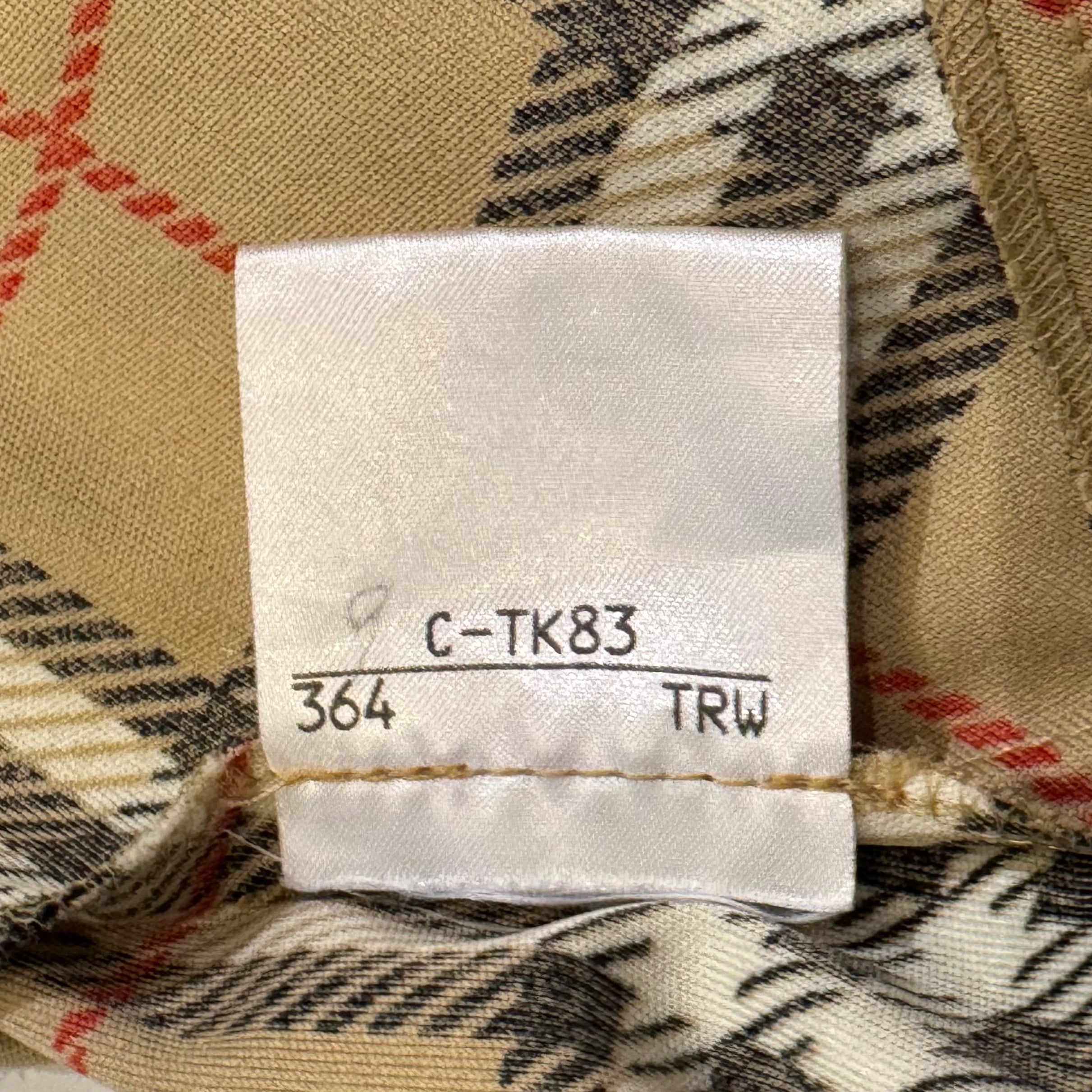 Burberry Check half-sleeve dress