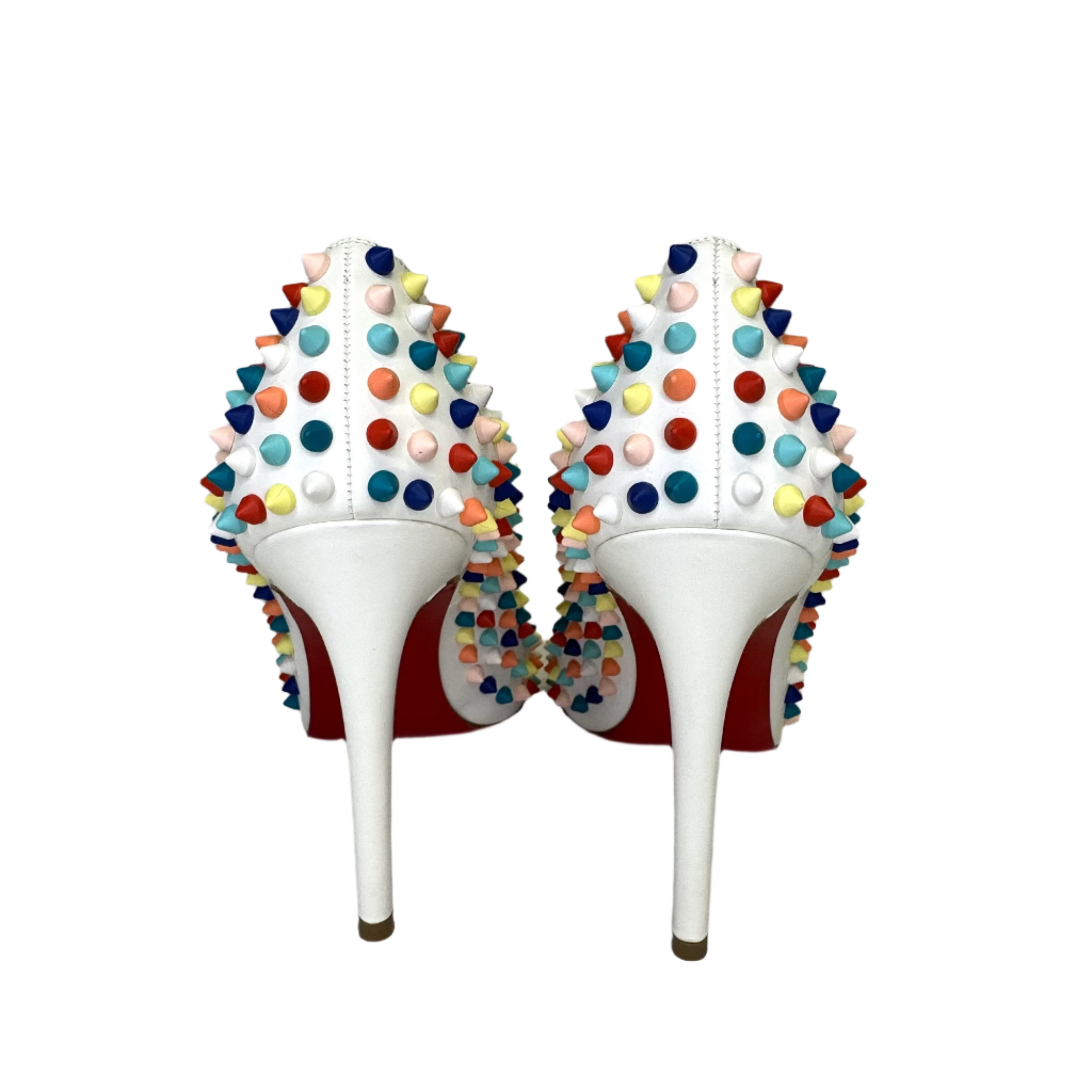 Christian Louboutin Gomme Pigalle Spikes 120 Pumps Multicoloured 39.5