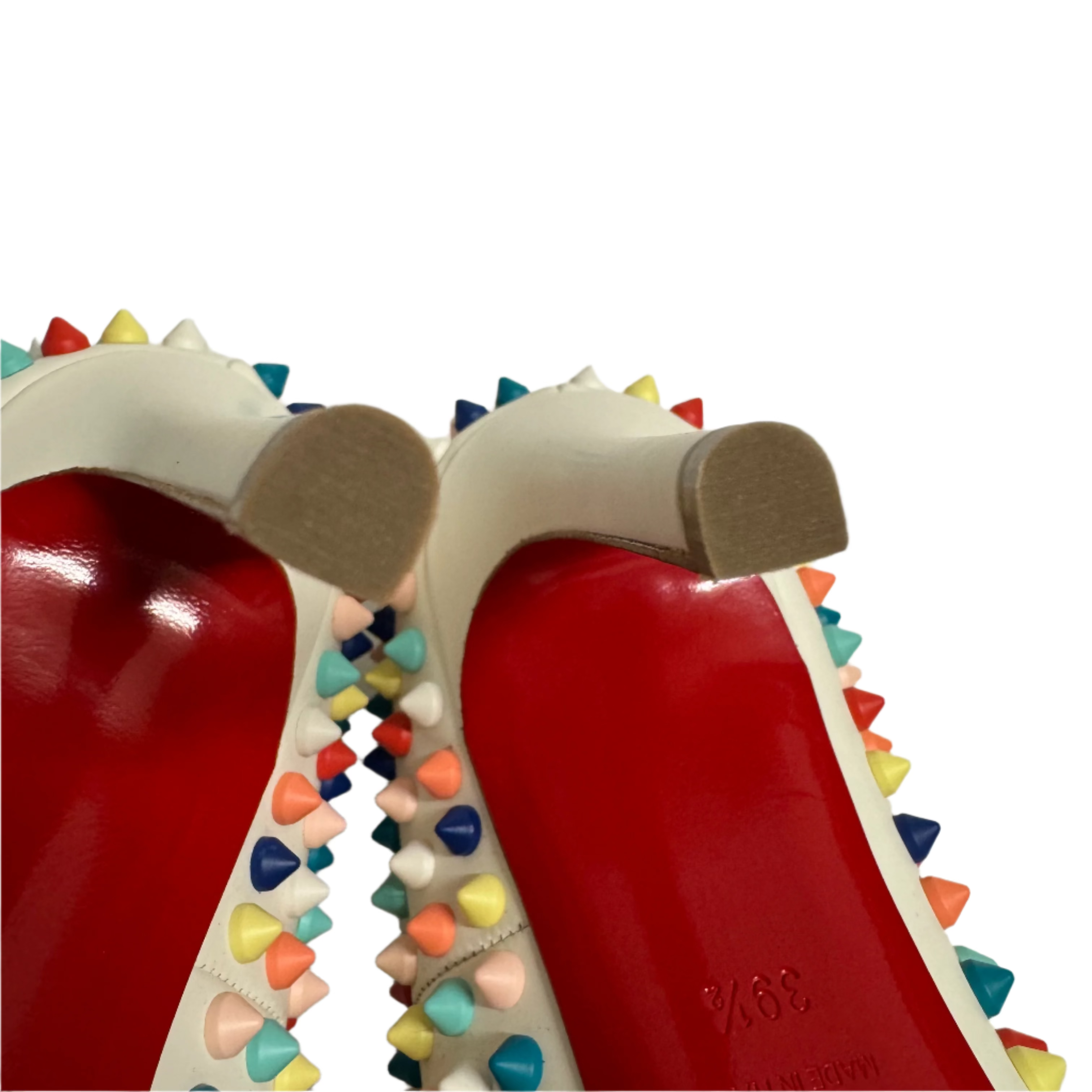 Christian Louboutin Gomme Pigalle Spikes 120 Pumps Multicoloured 39.5