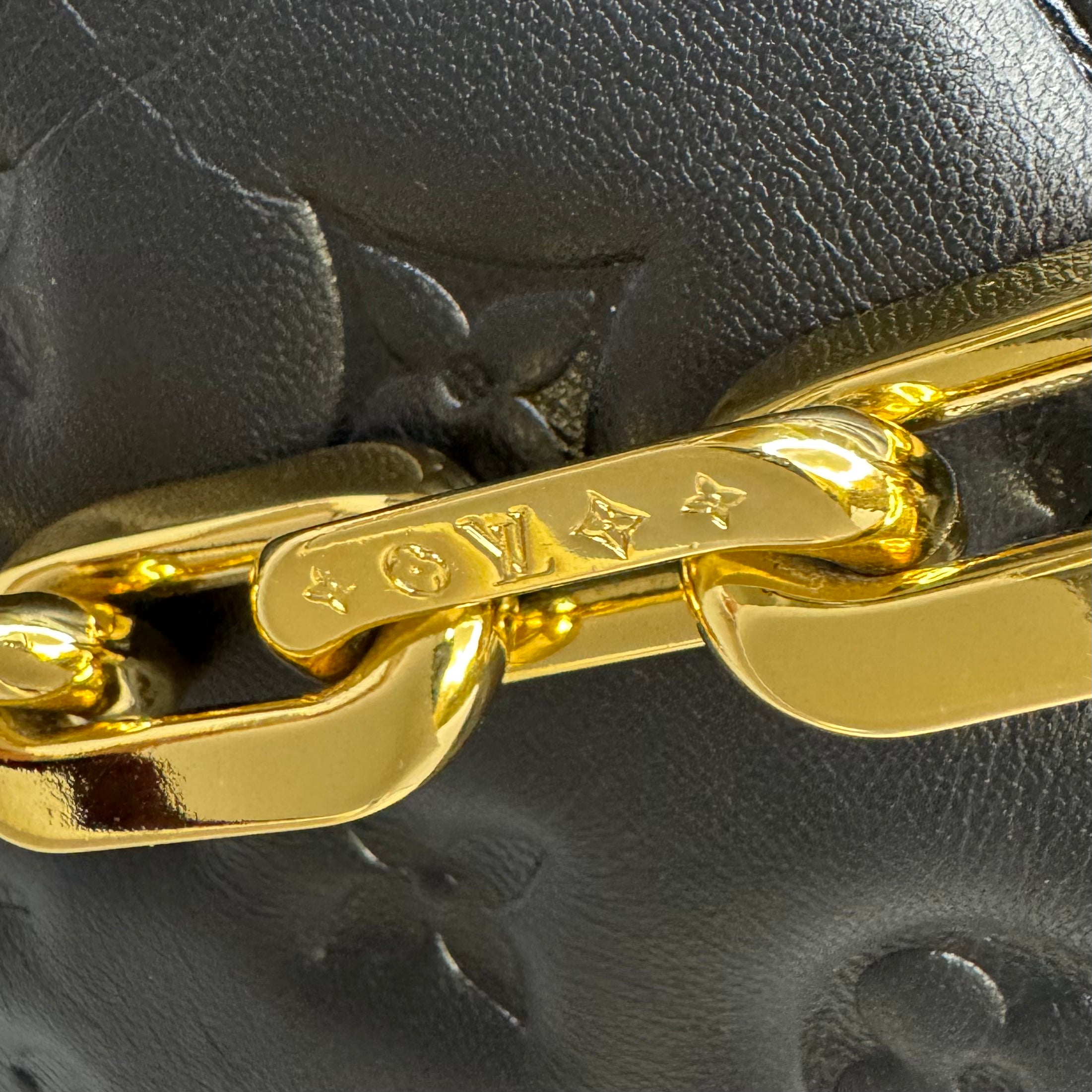 Louis Vuitton Coussin PM Black Shoulder Bag Black