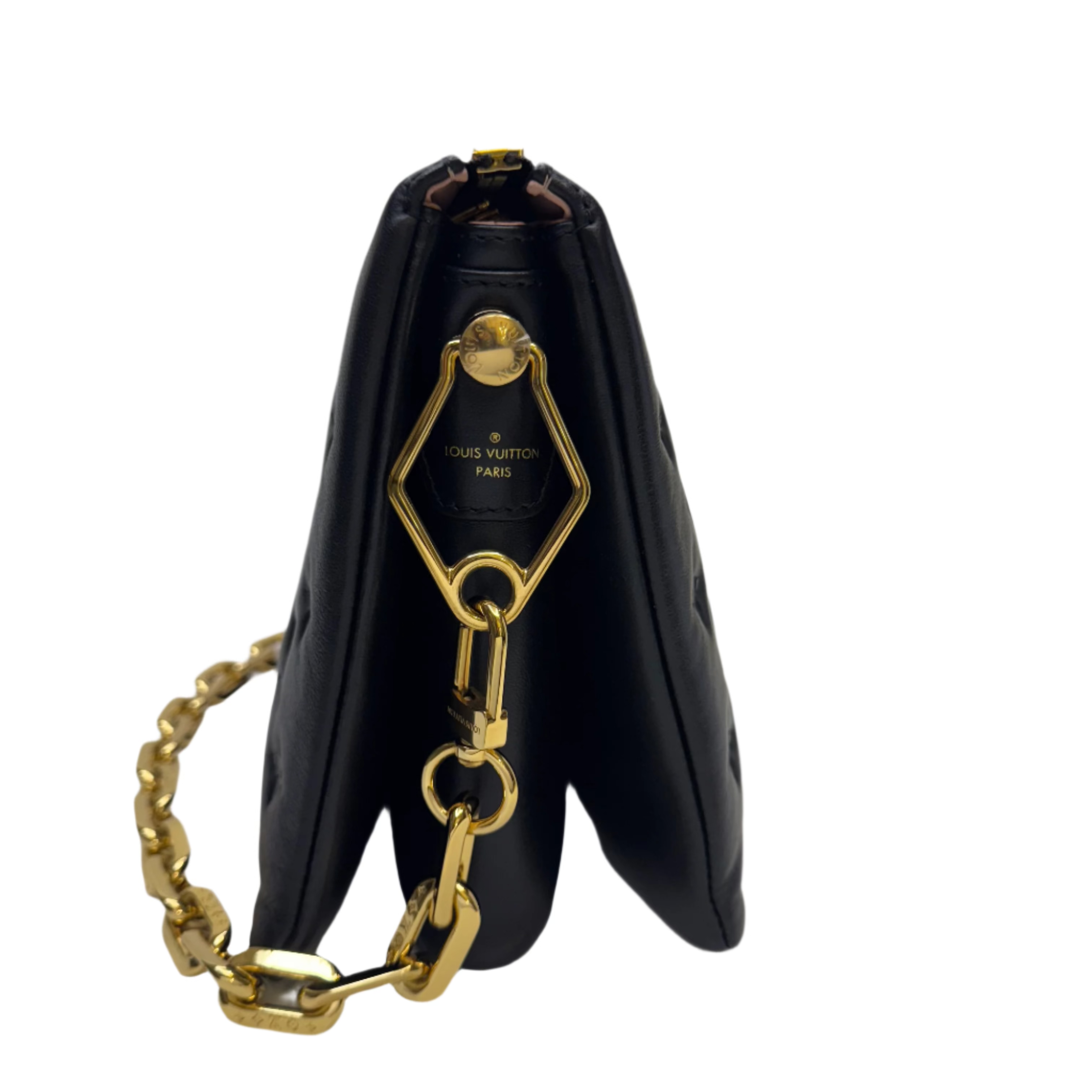 Louis Vuitton Coussin PM Black Shoulder Bag Black