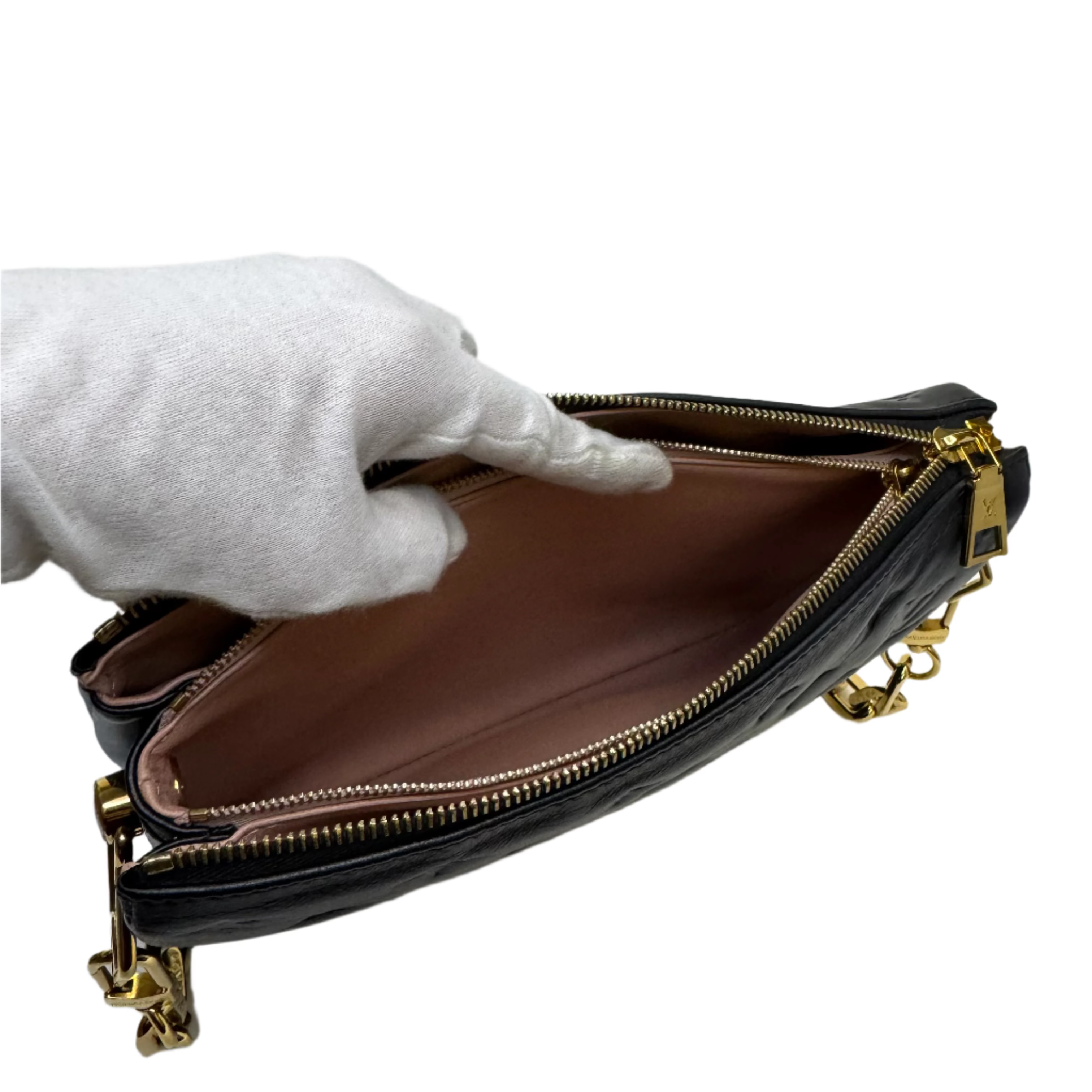 Louis Vuitton Coussin PM Black Shoulder Bag Black