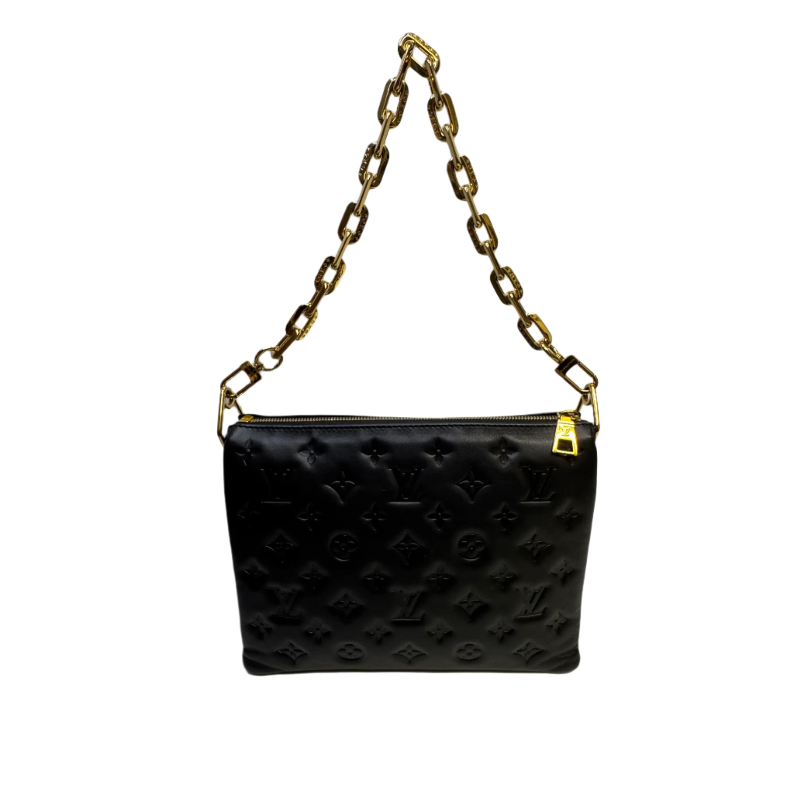Louis Vuitton Coussin PM Black Shoulder Bag Black