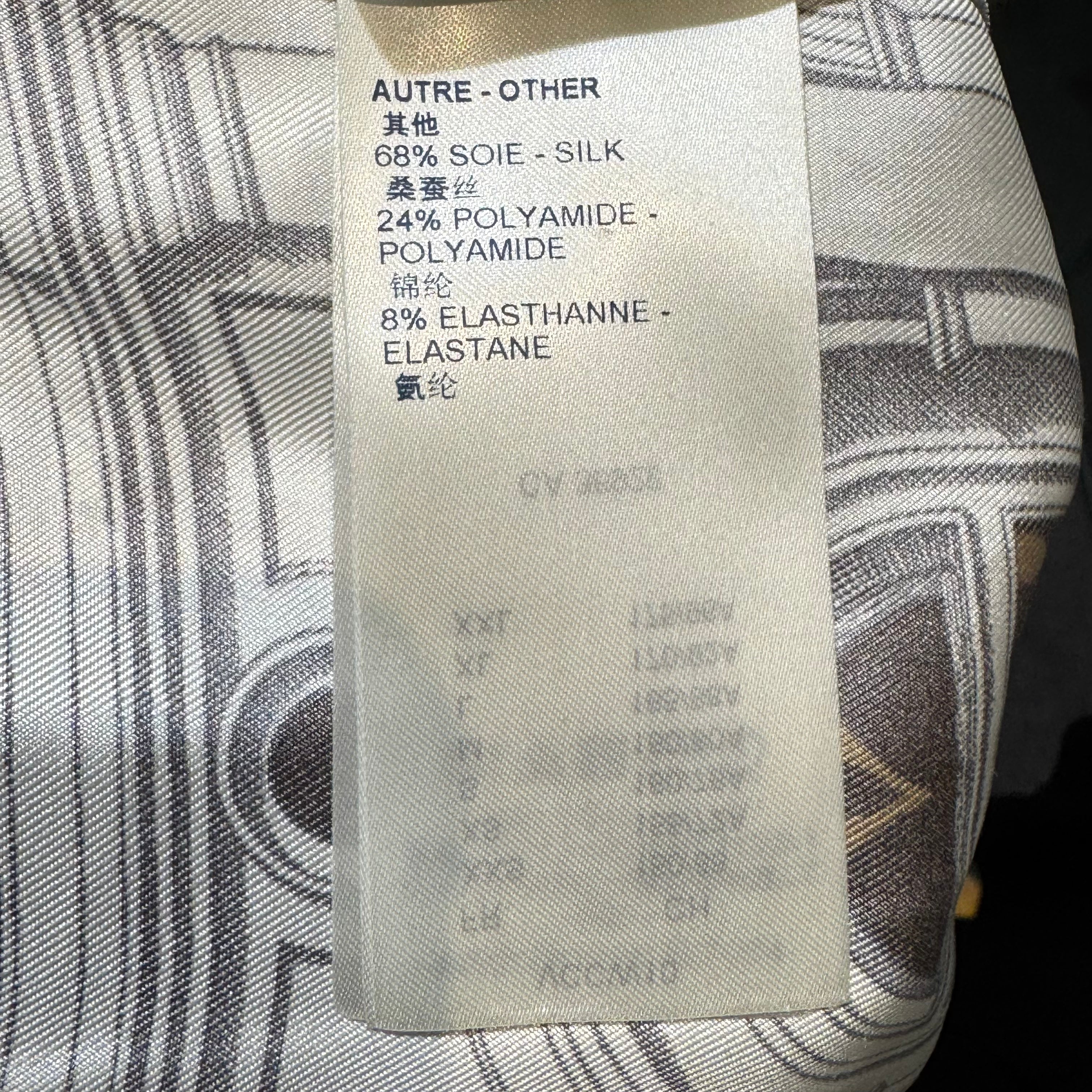 Louis Vuitton Fornasetti Collection Architecture Cropped Blouse Medium
