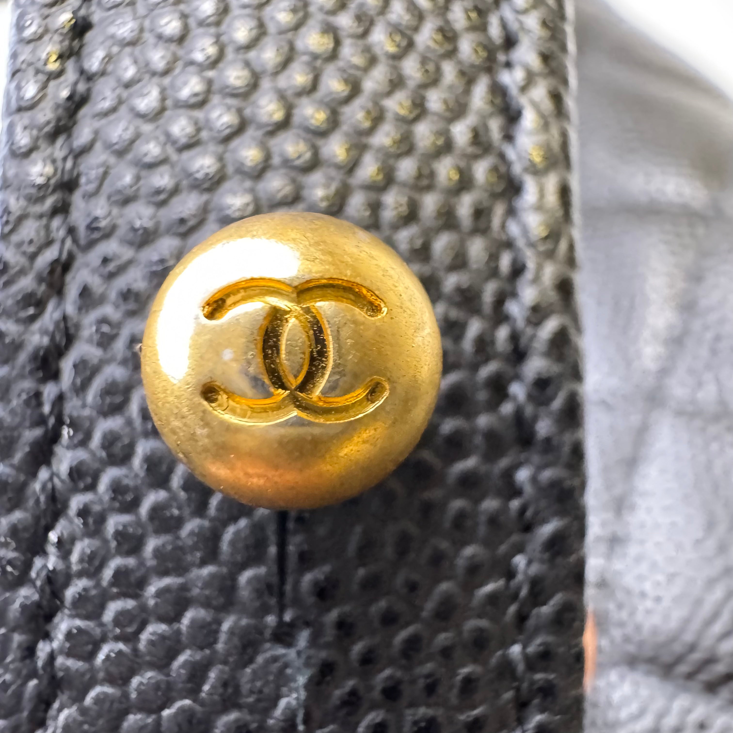 Chanel Boy Bag 2021 Caviar Leather Black - Lost Designer