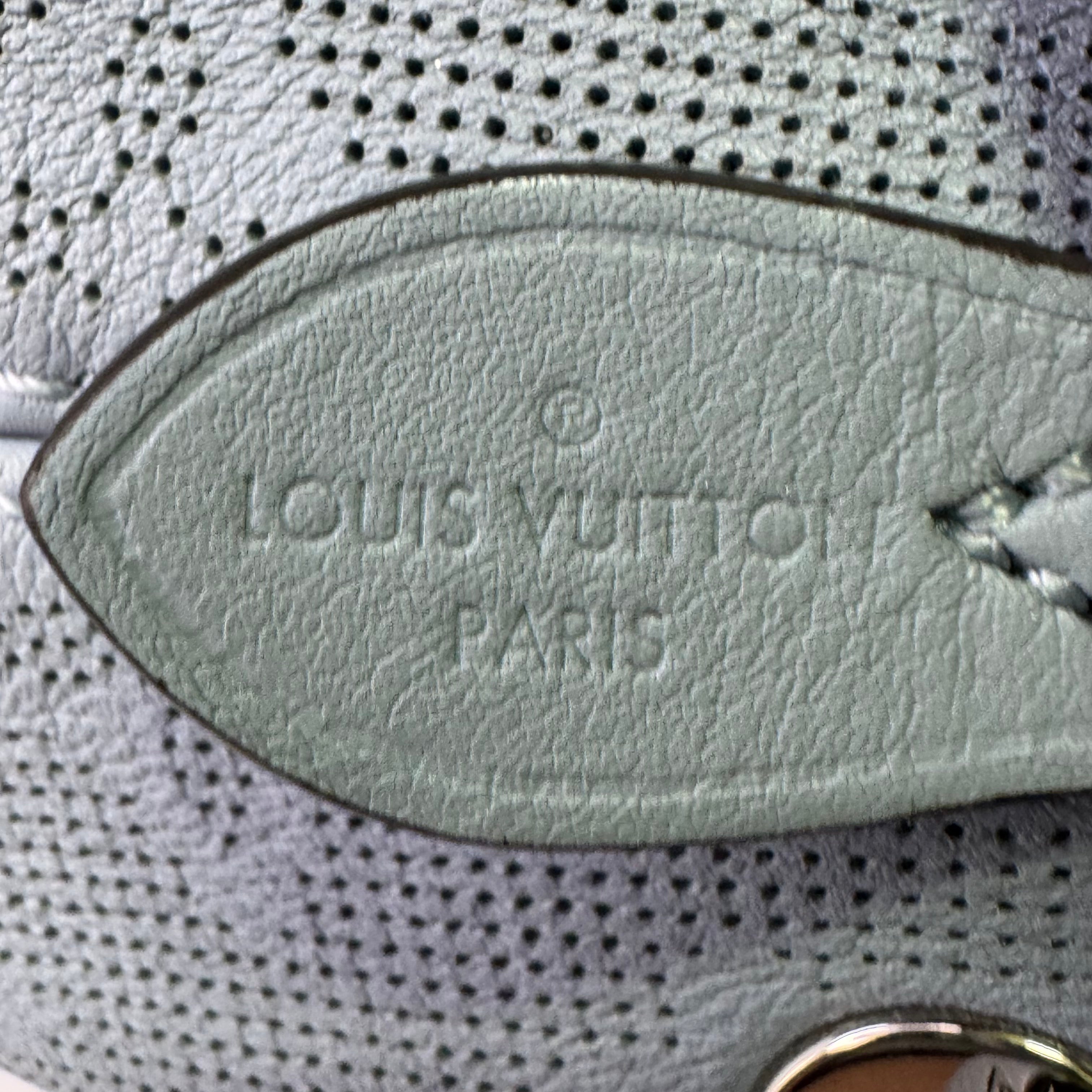 Louis Vuitton Bella Mahina Bag Leather Olympe Blue