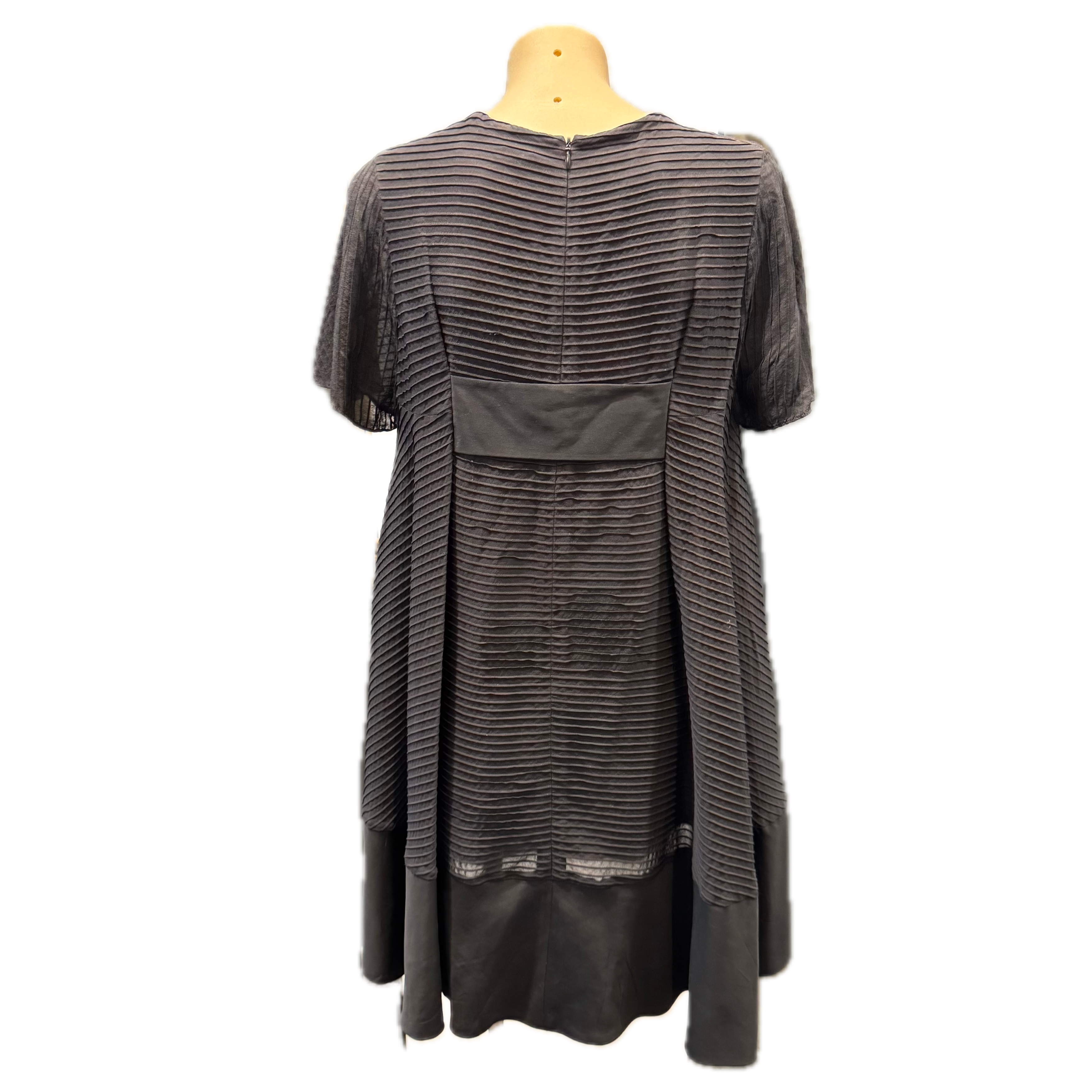 Balenciaga Dress Silk Black 36