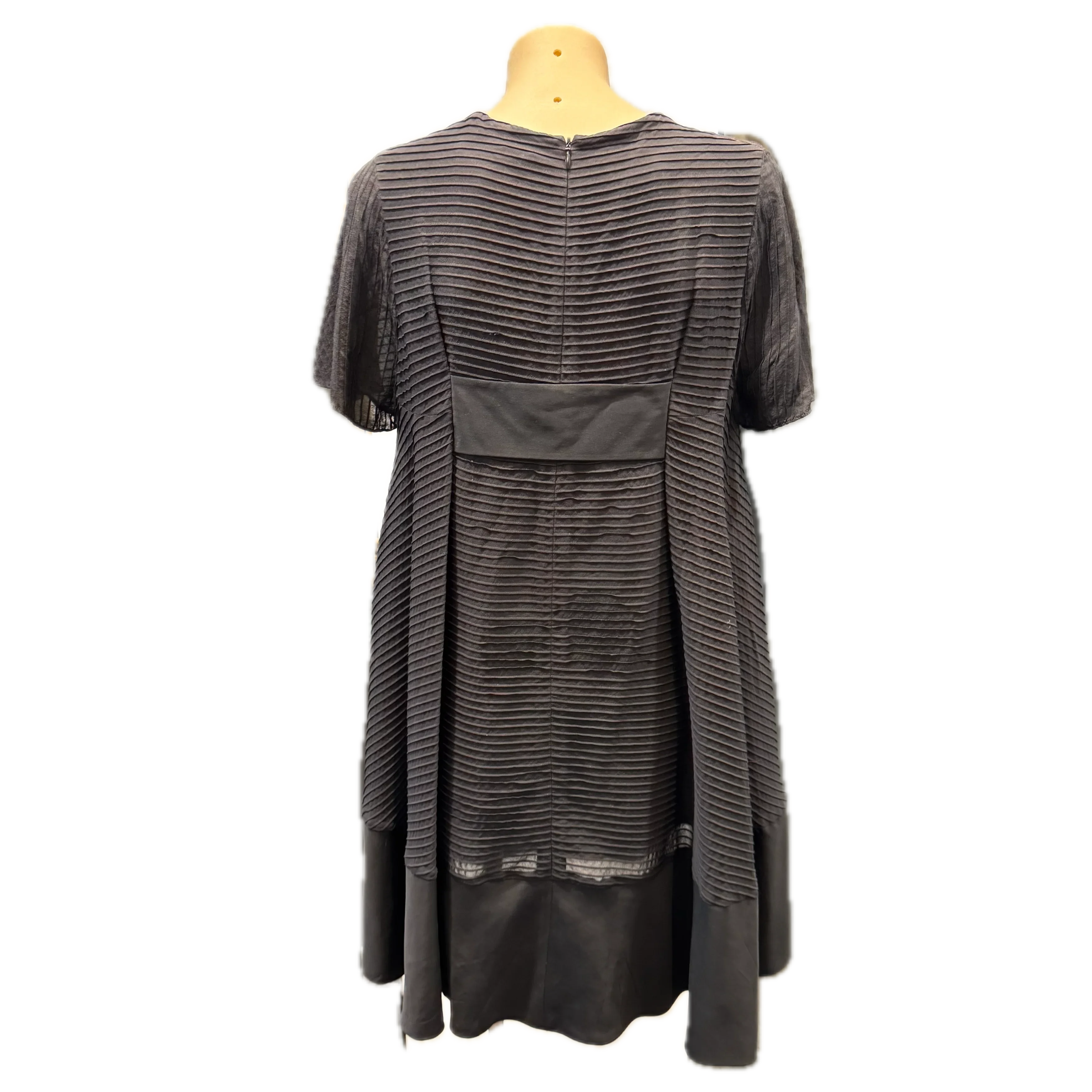 Balenciaga Dress Silk Black 36 - Lost Designer