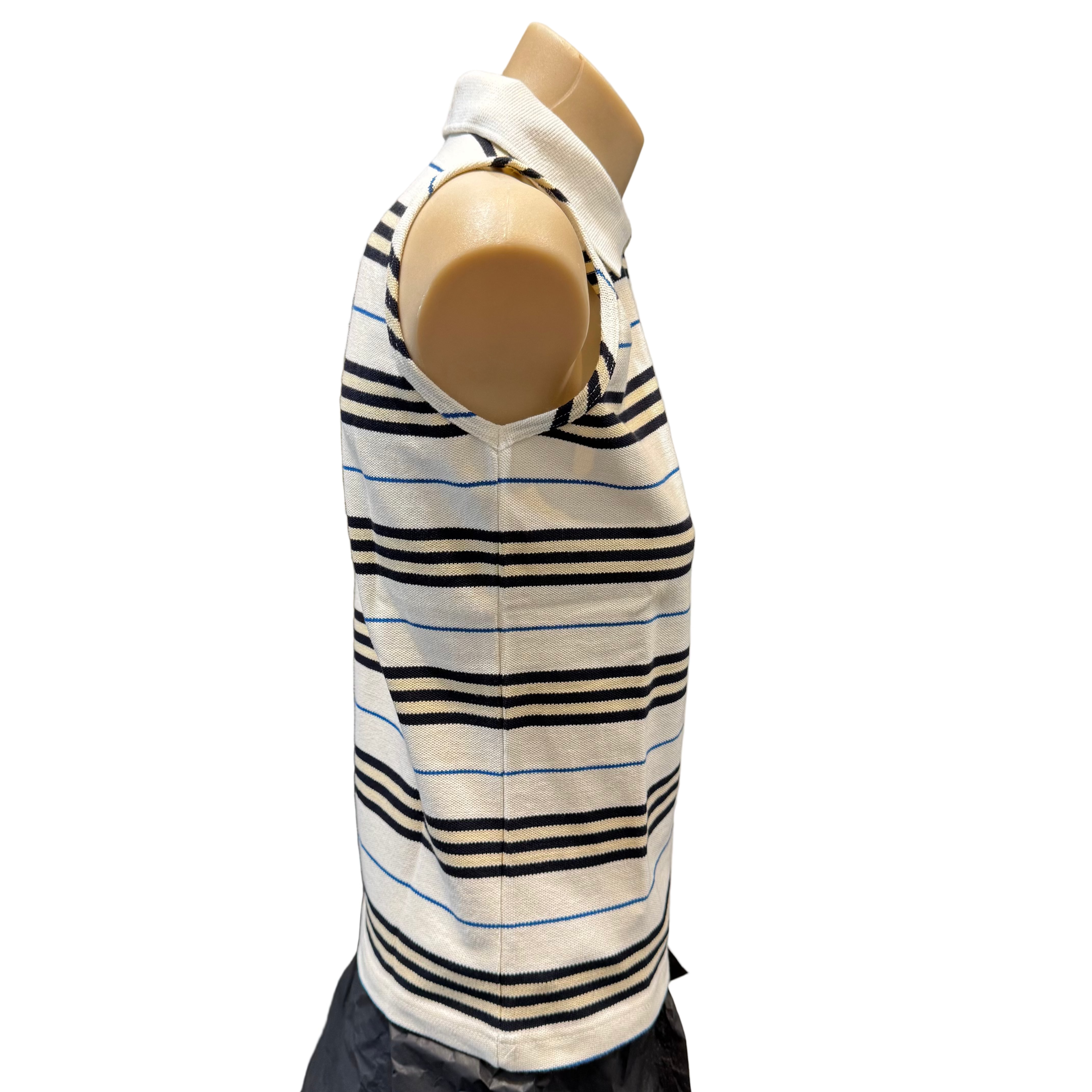 Burberry Blue Label Striped Polo Tank Top Small
