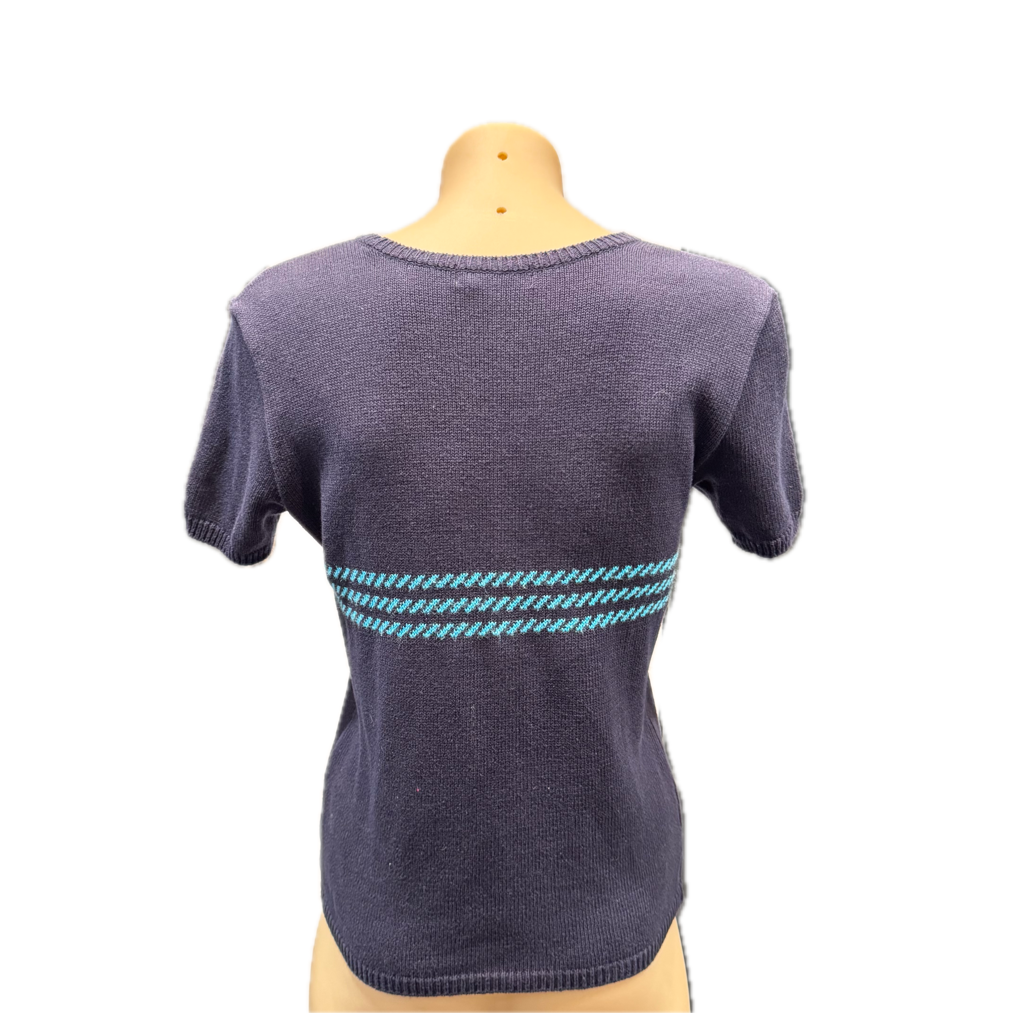 Burberry Blue Label Sweater Blue Medium