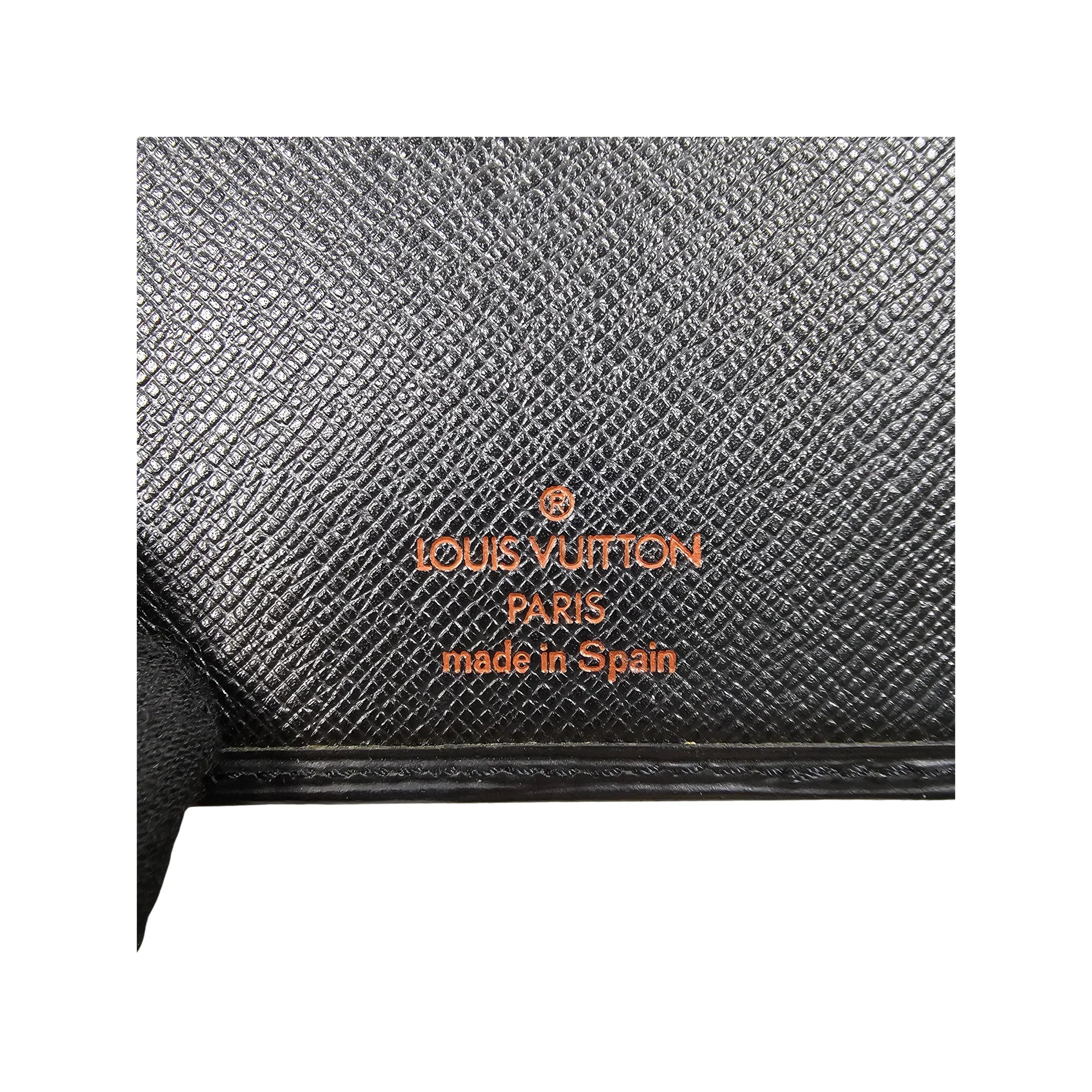 Louis Vuitton Black Epi Brazza Wallet