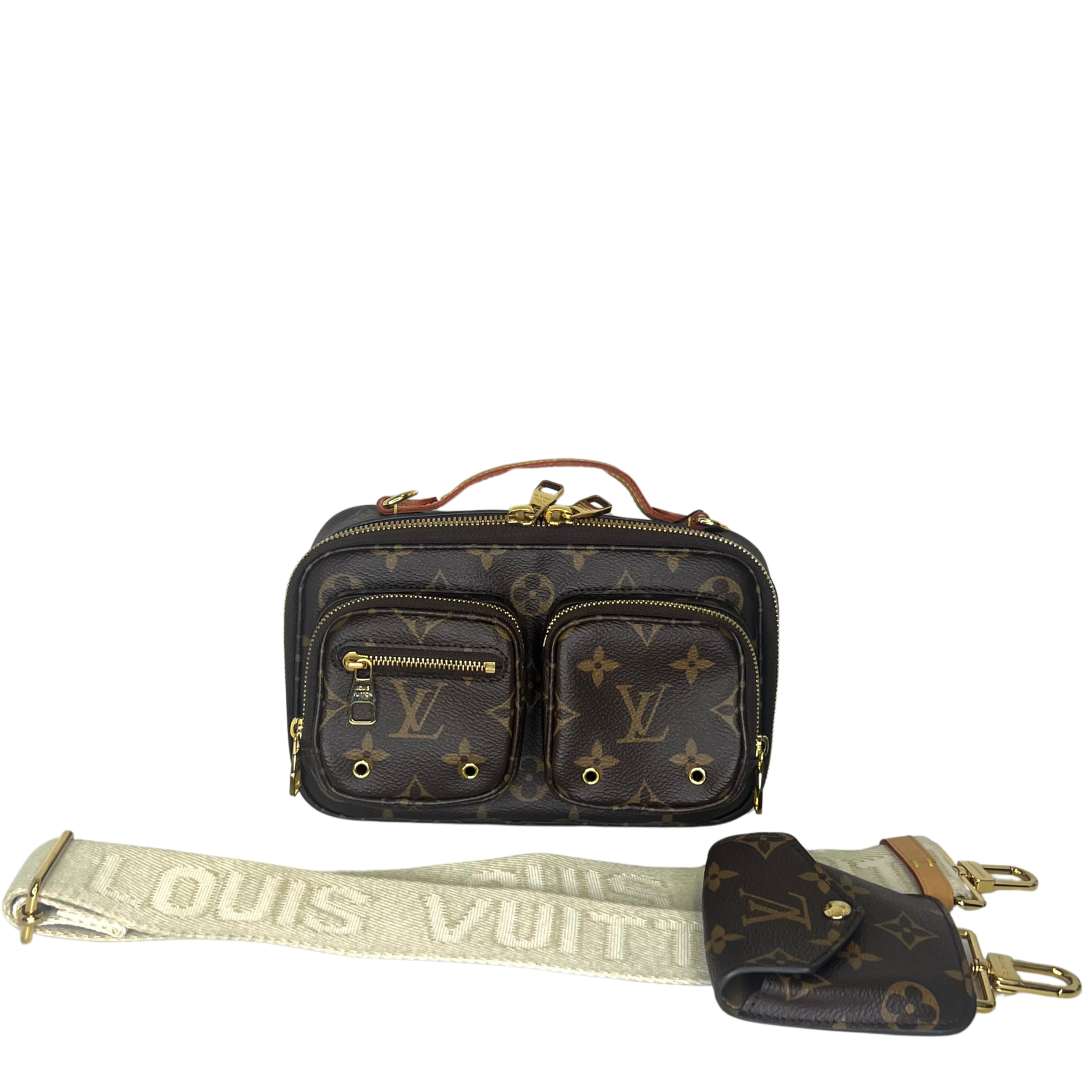 Louis Vuitton Monogram Crossbody Utility Bag