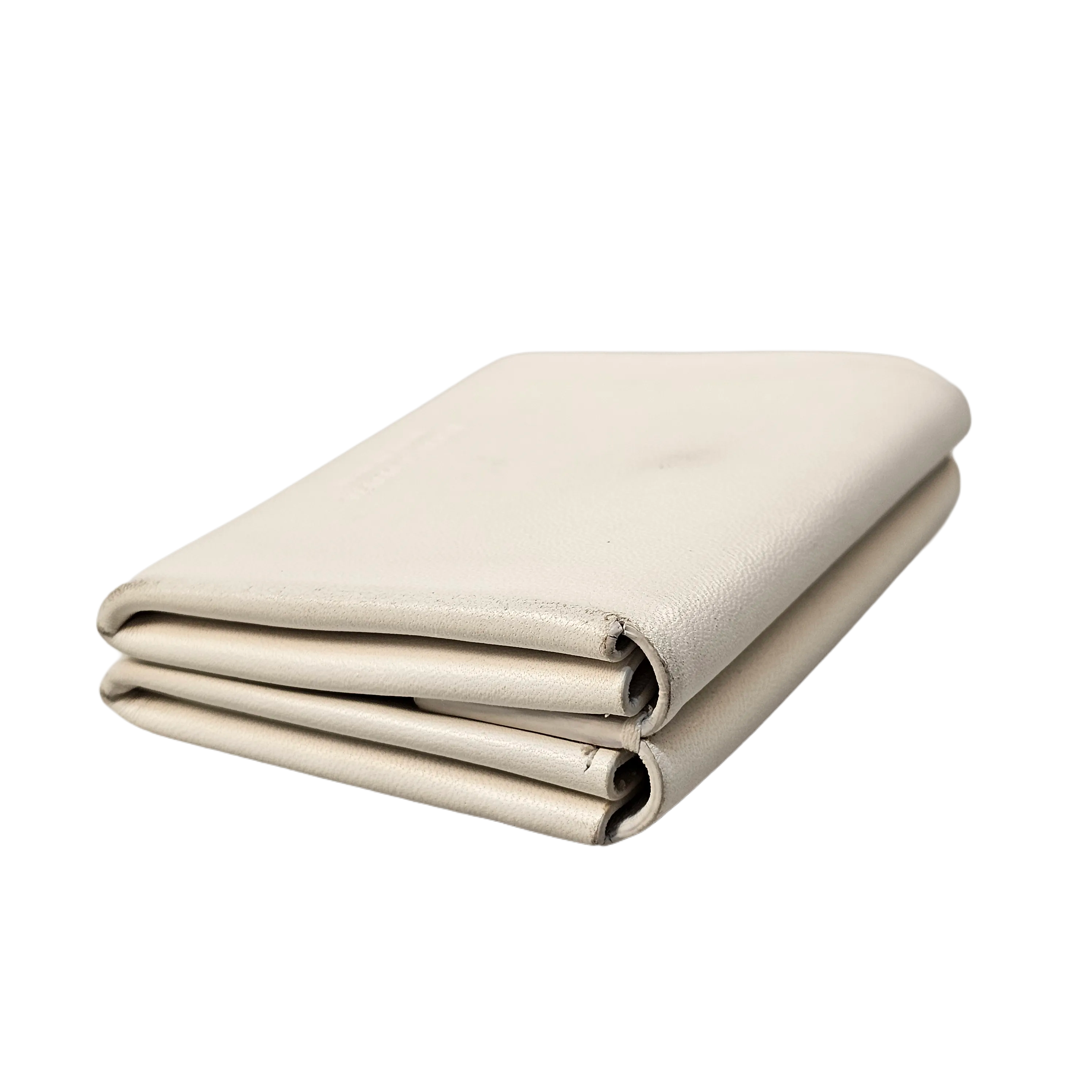 Bottega Veneta White Leather Wallet