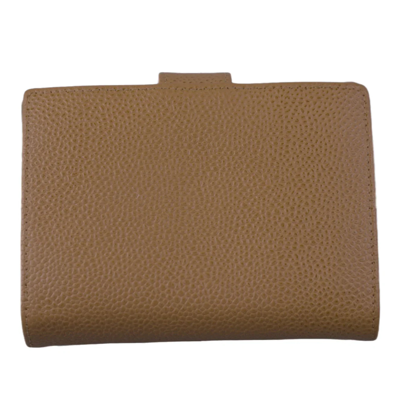 Chanel Caviar CC Timeless Bifold Wallet Beige