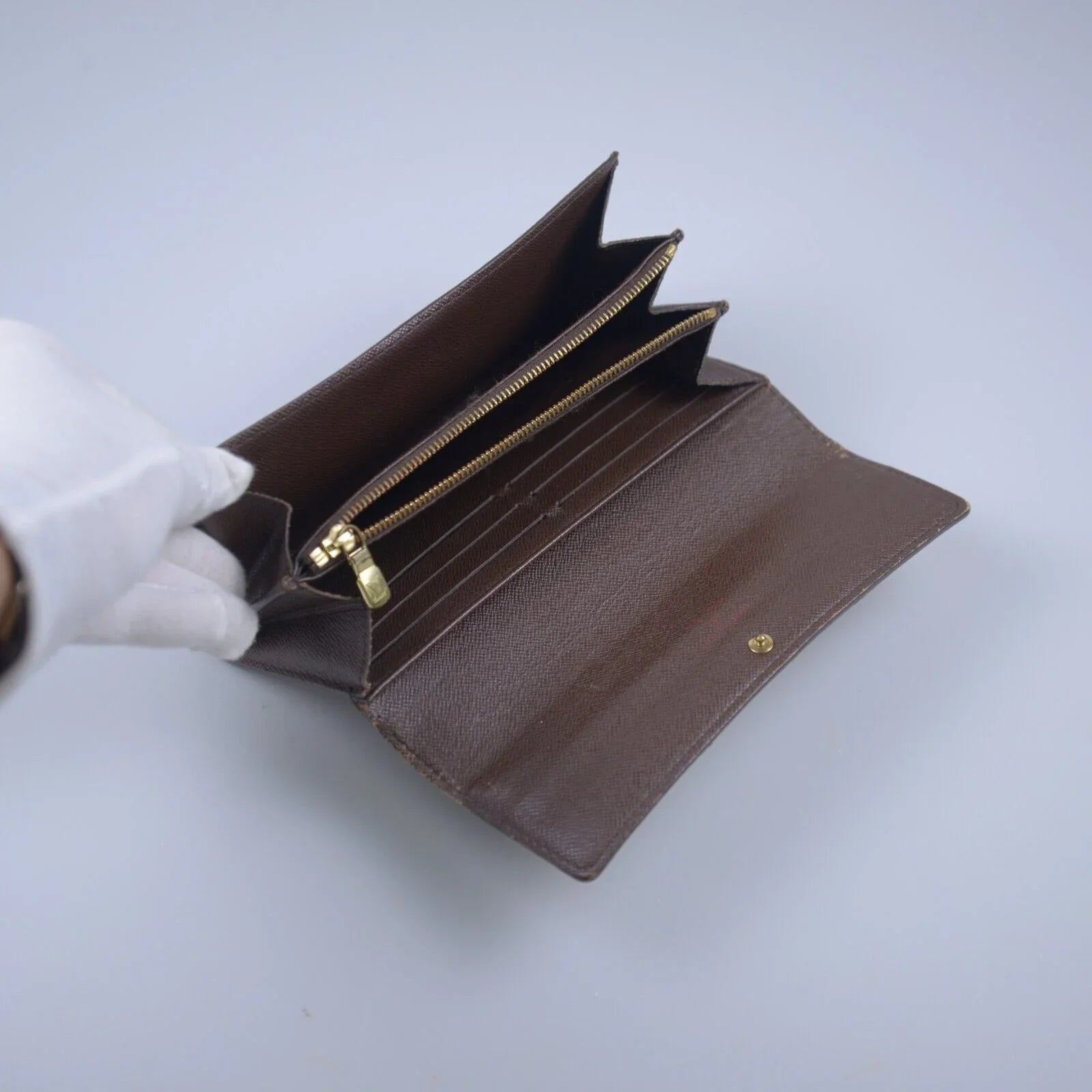 Louis Vuitton Damier Bifold Monogram Long Wallet Portefeuille Sala - Lost Designer