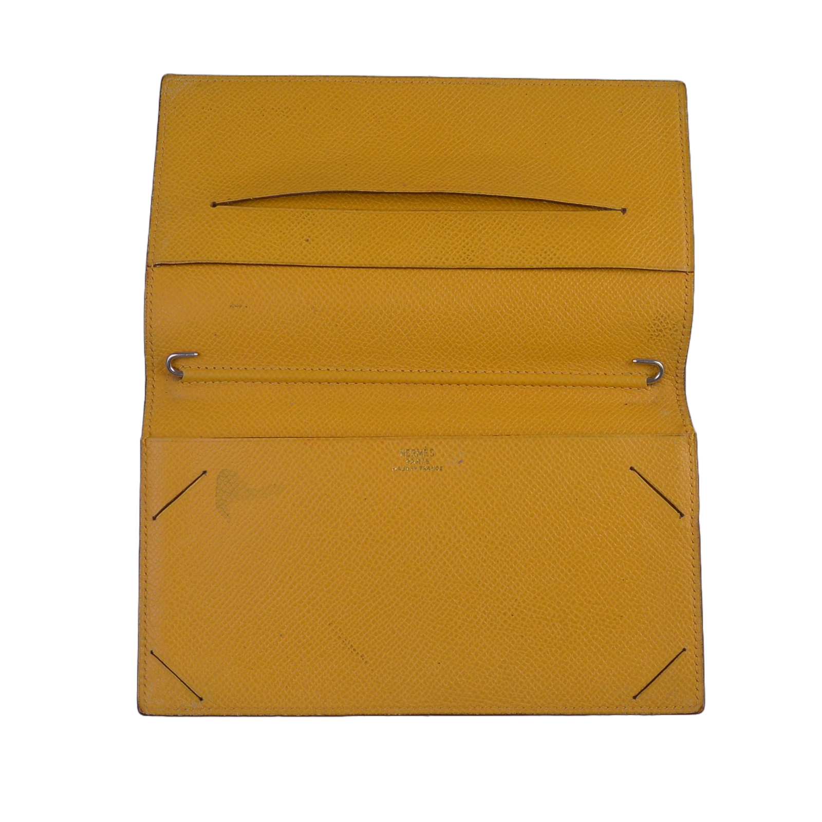 Hermes Agenda Chevre Cover Planner, Tan Leather