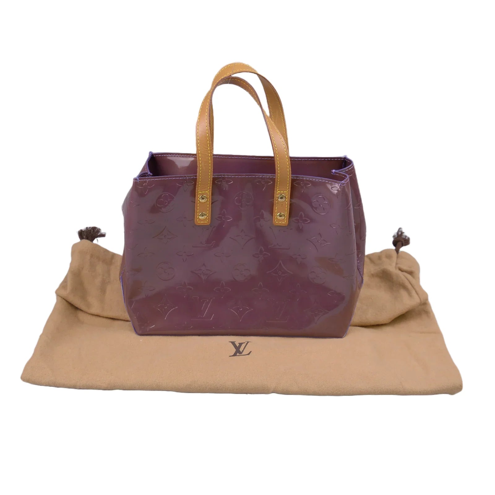 Louis Vuitton Monogram Vernis Reade PM Bag Violet