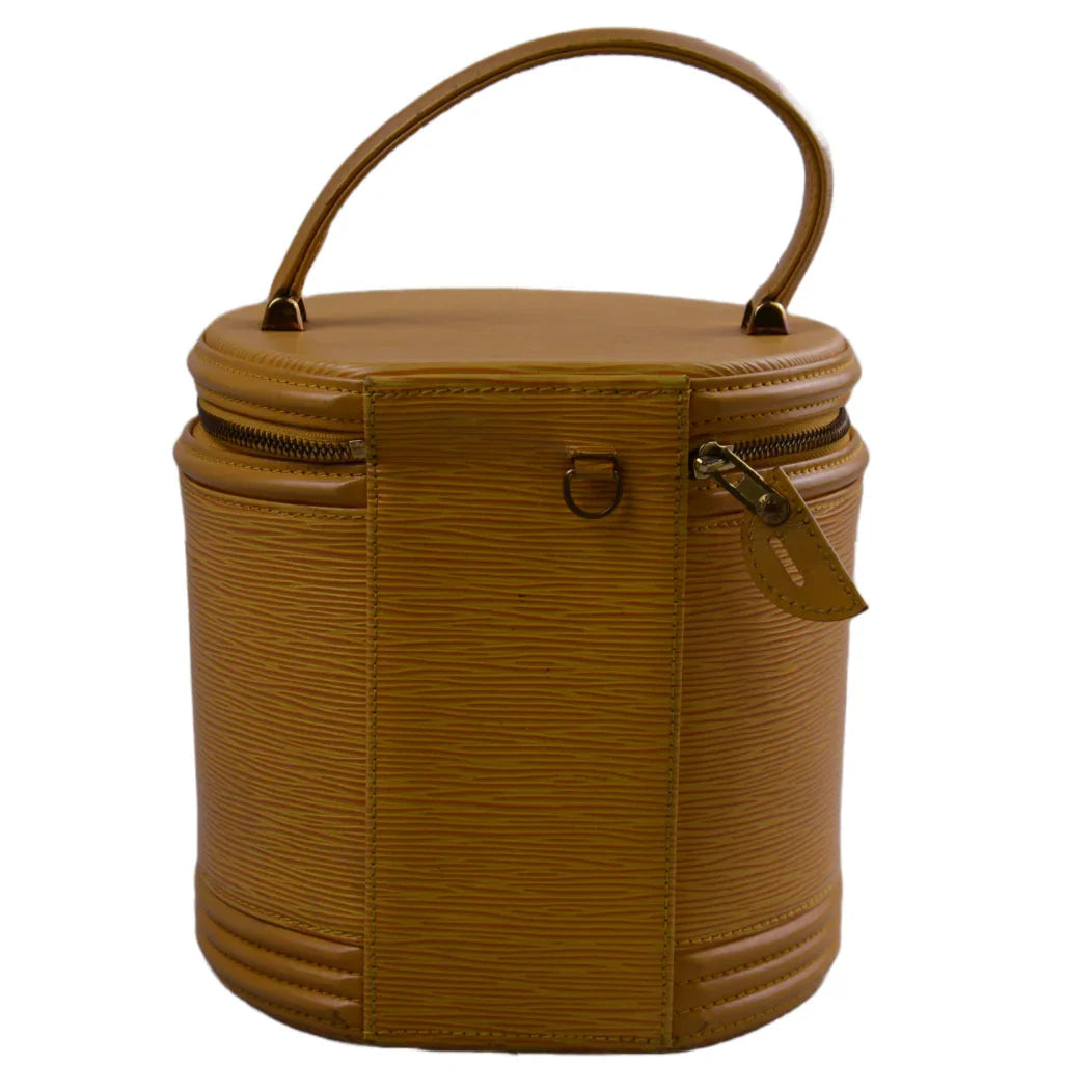 Louis Vuitton Epi Leather Cannes Vanity Bag, Yellow