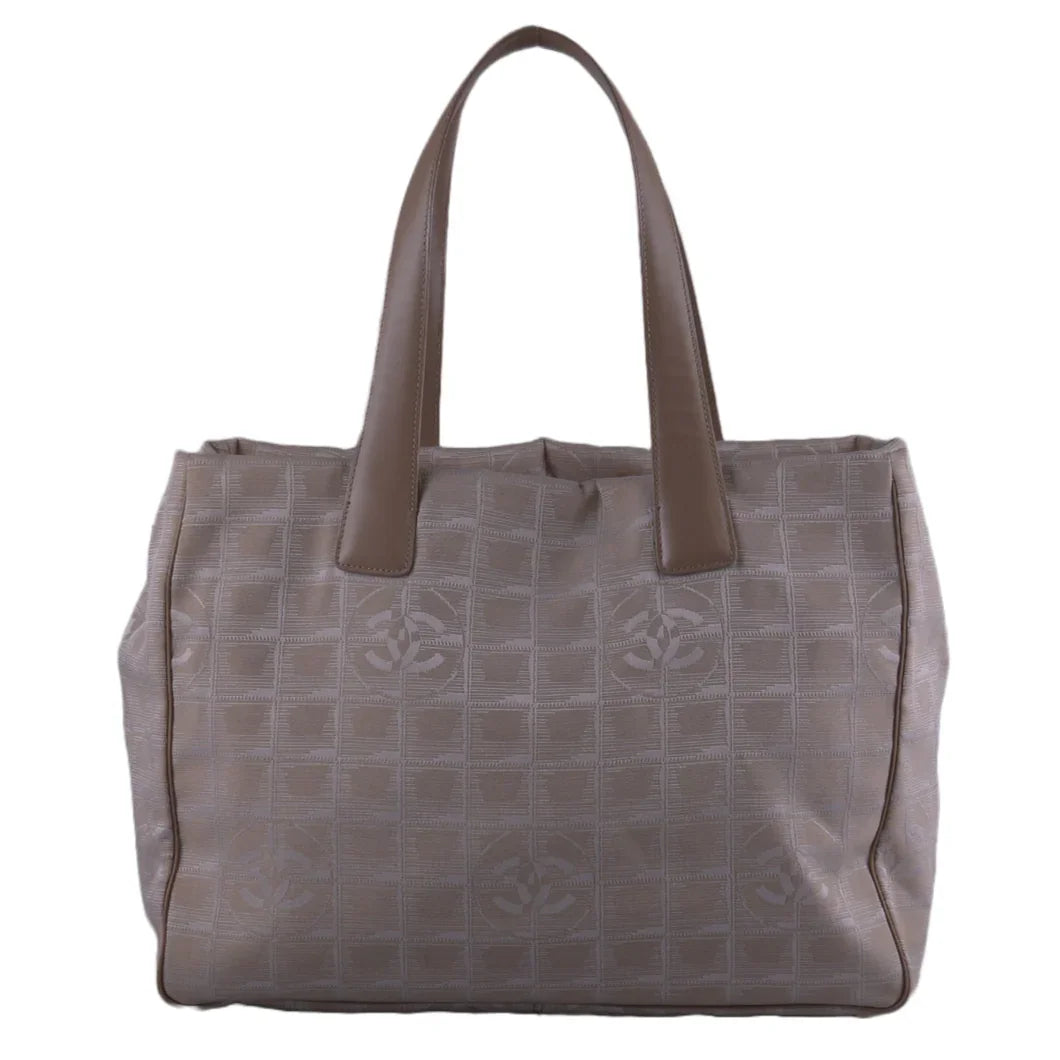 Chanel Travel Line Tote Bag Beige