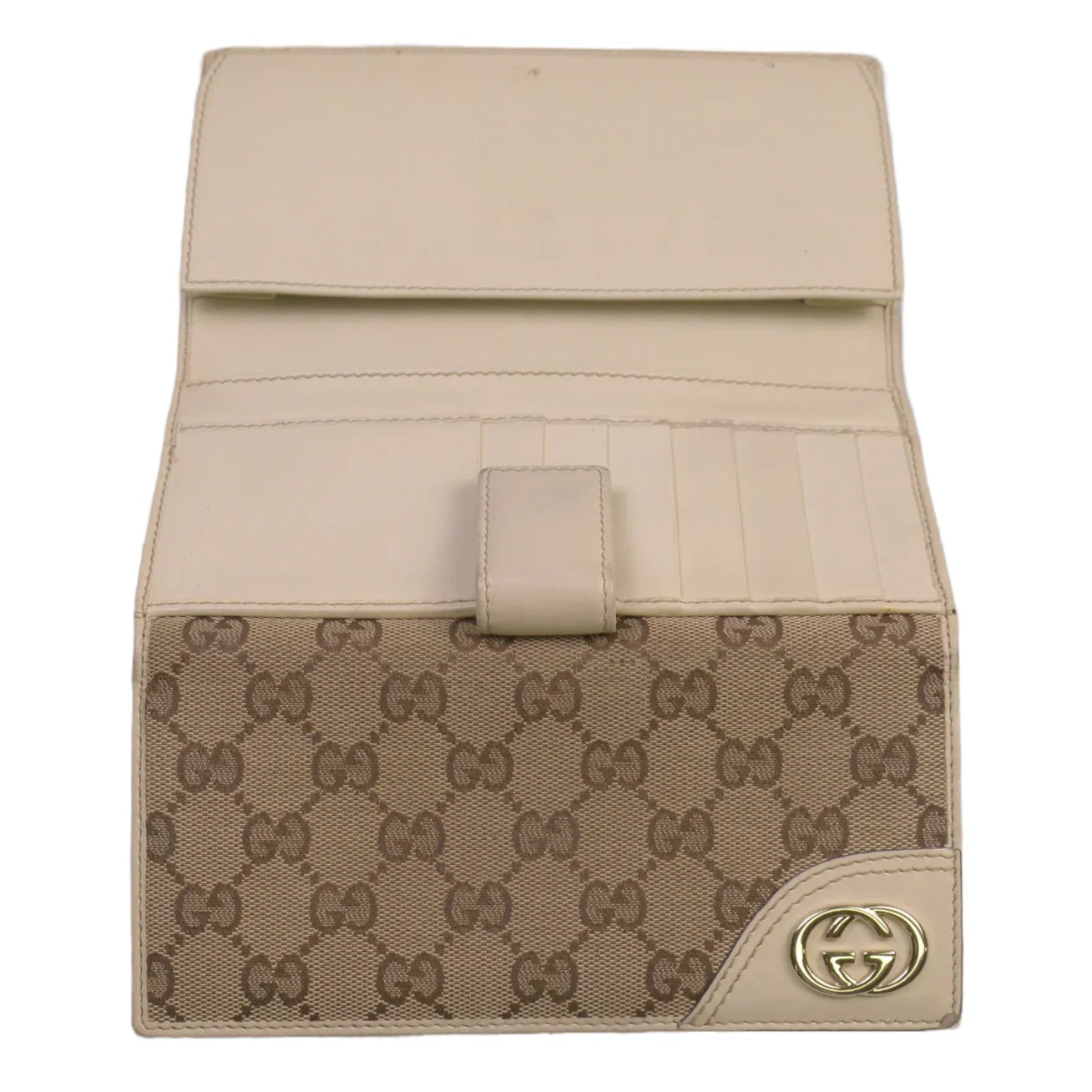 Gucci Monogram Canvas GG Long Wallet - Lost Designer