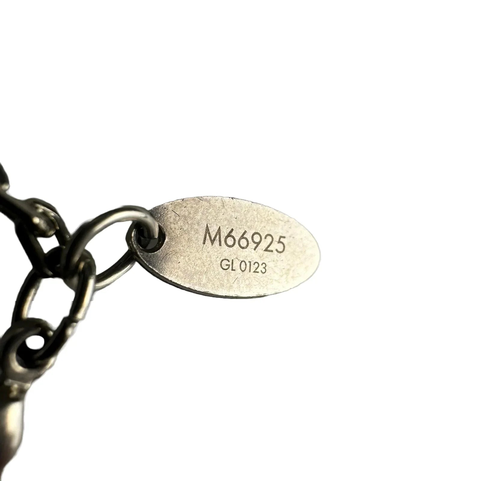 Louis Vuitton Silver Tone Gamble Crystal Bracelet - Lost Designer