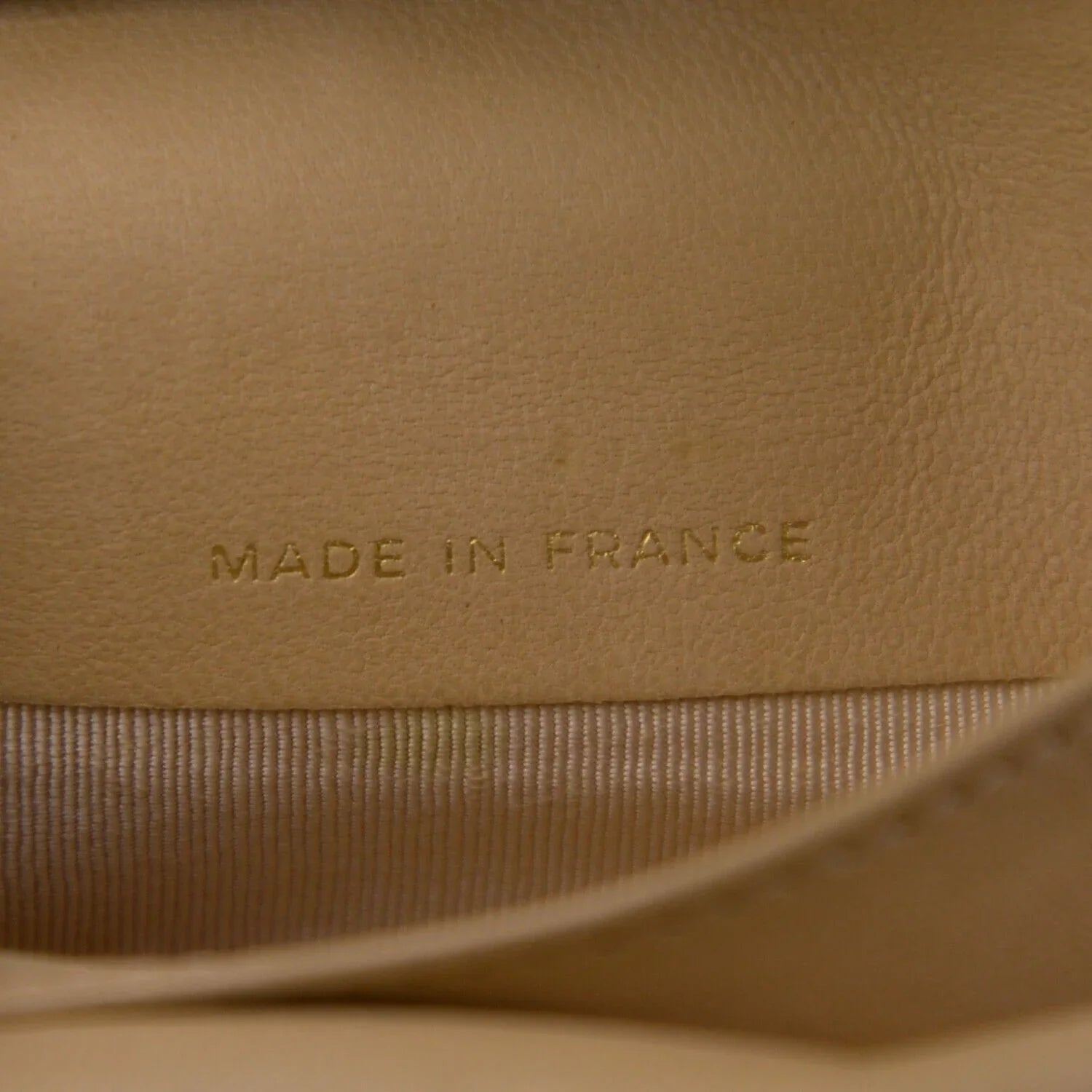 Chanel Caviar CC Timeless Bifold Wallet Beige - Lost Designer