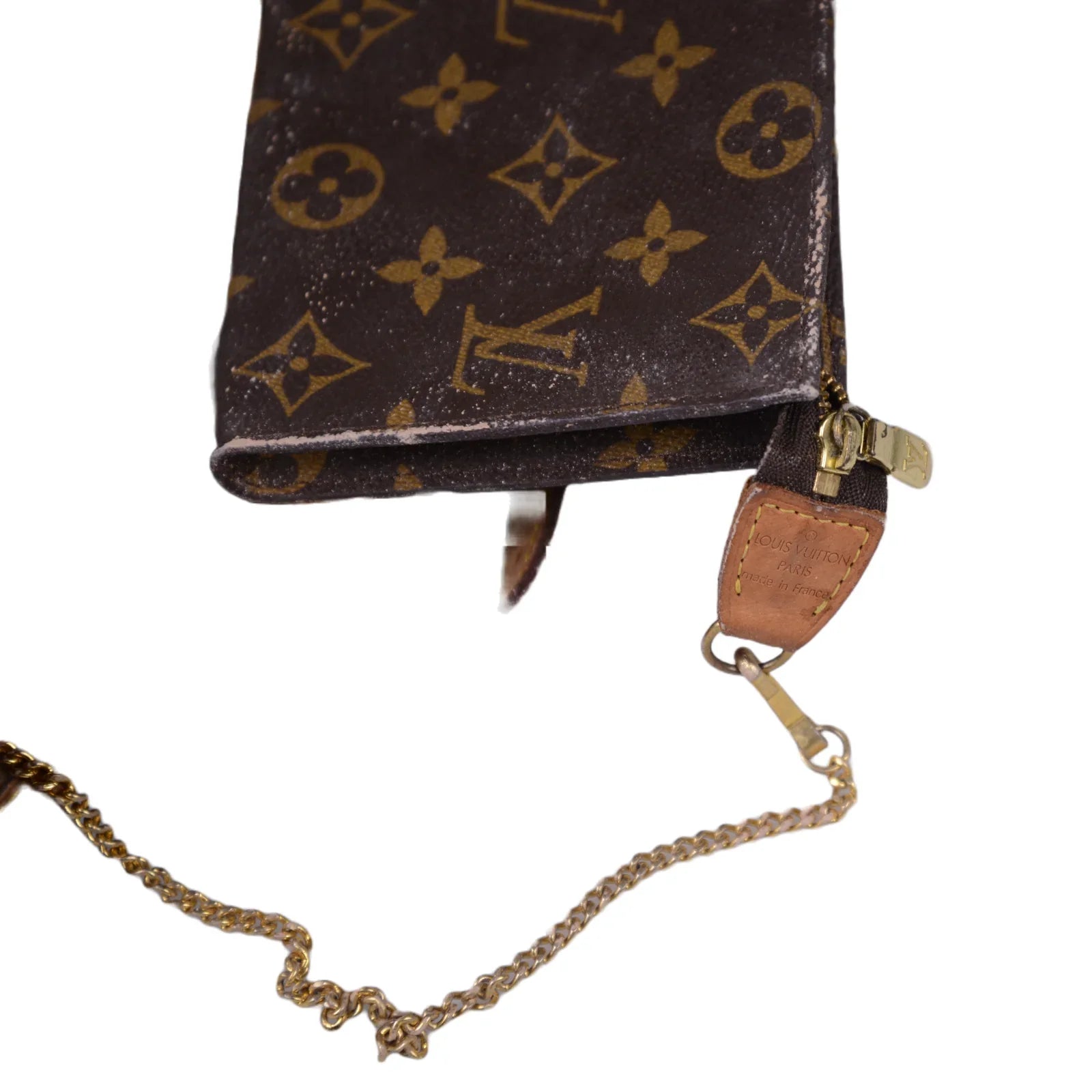 Louis Vuitton Bucket GM Monogram Tote Bag With Pouch