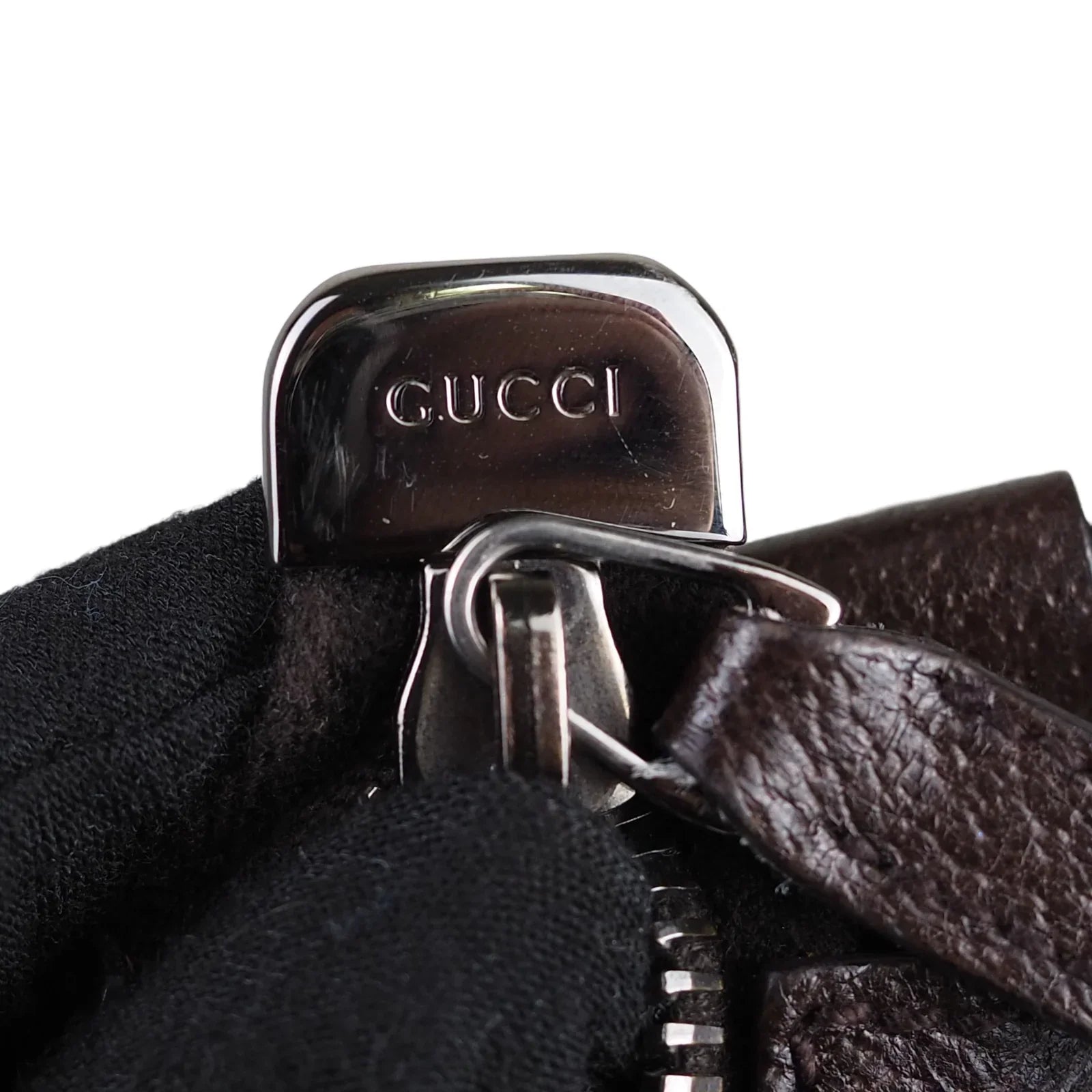 Gucci Crossbody Canvas Shoulder Bag Brown