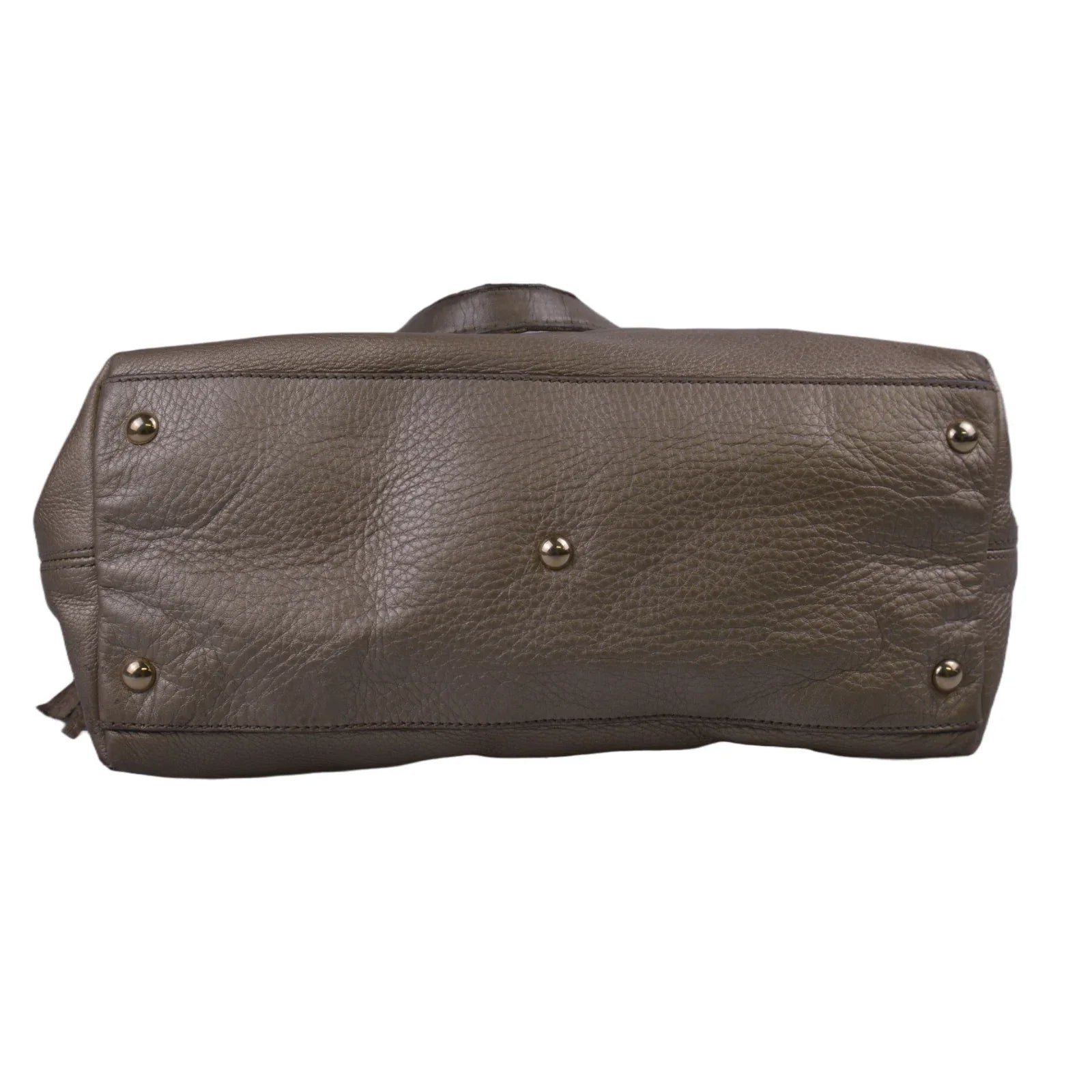 Gucci Interlocking GG Soho Working Tote Bag, Metallic Champagne - Lost Designer