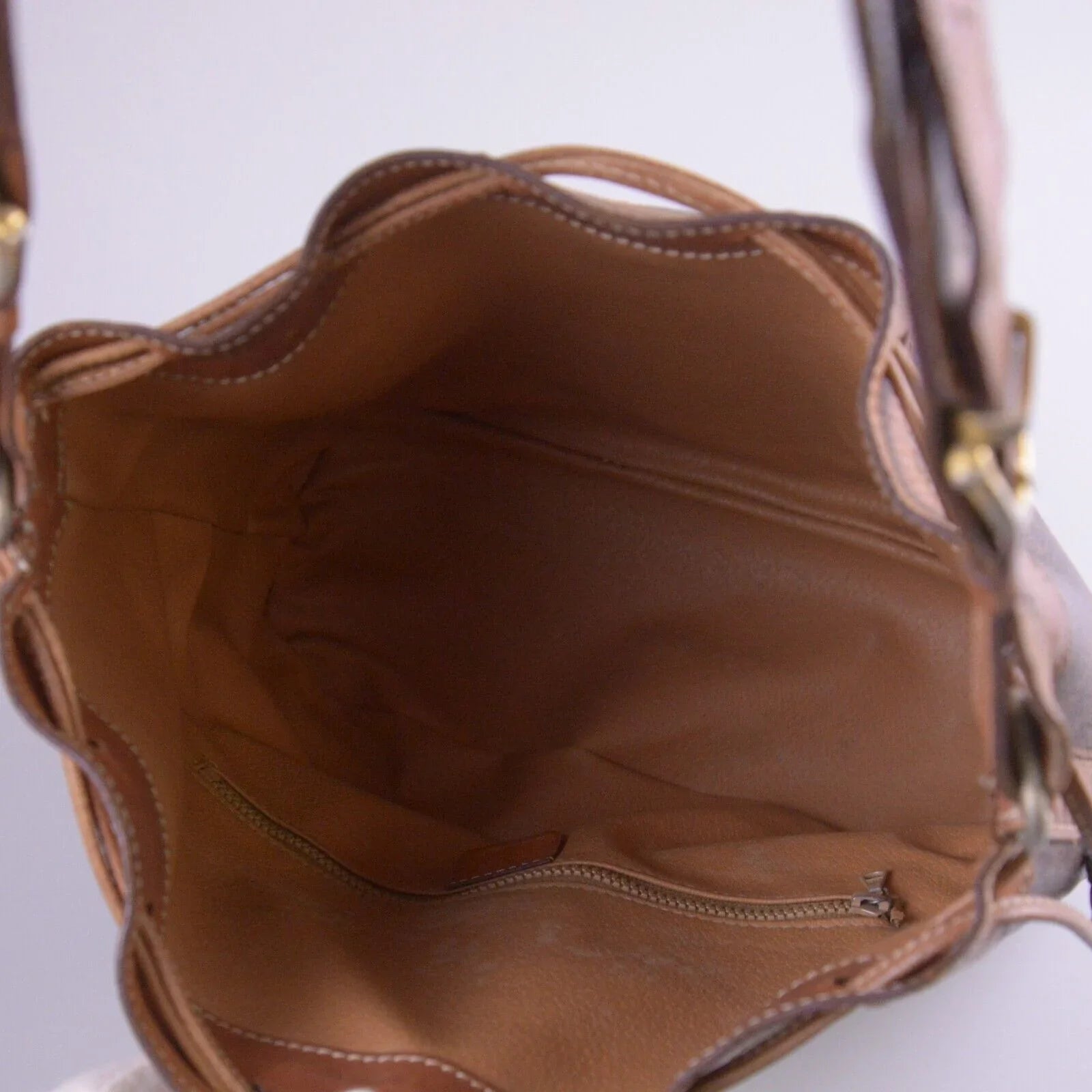 Celine Macadam Monogram Drawstring Bucket Bag