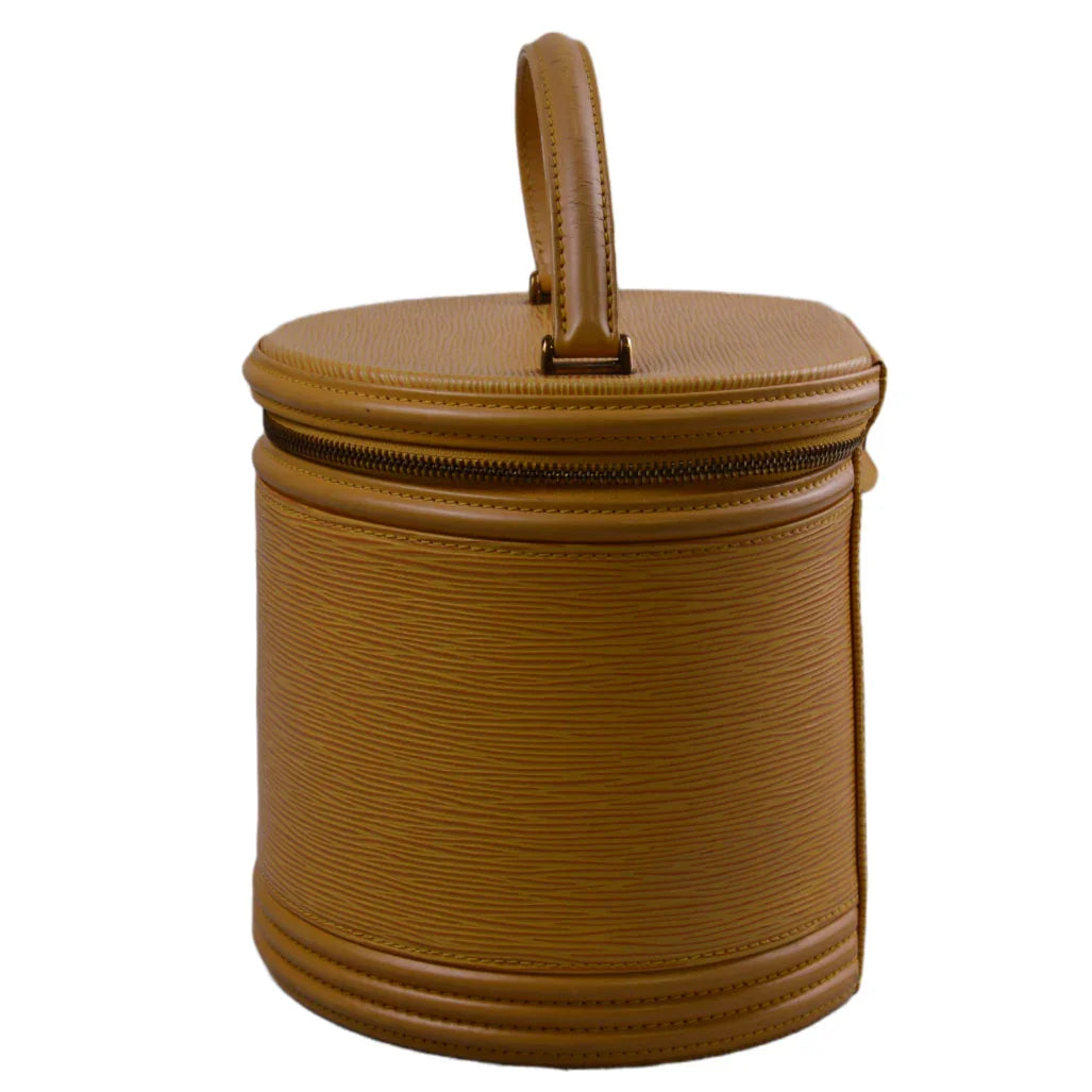 Louis Vuitton Epi Leather Cannes Vanity Bag, Yellow