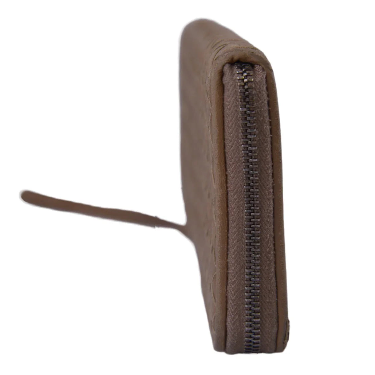 Bottega Veneta Intrecciato L-Shaped Long Wallet, Brown - Lost Designer