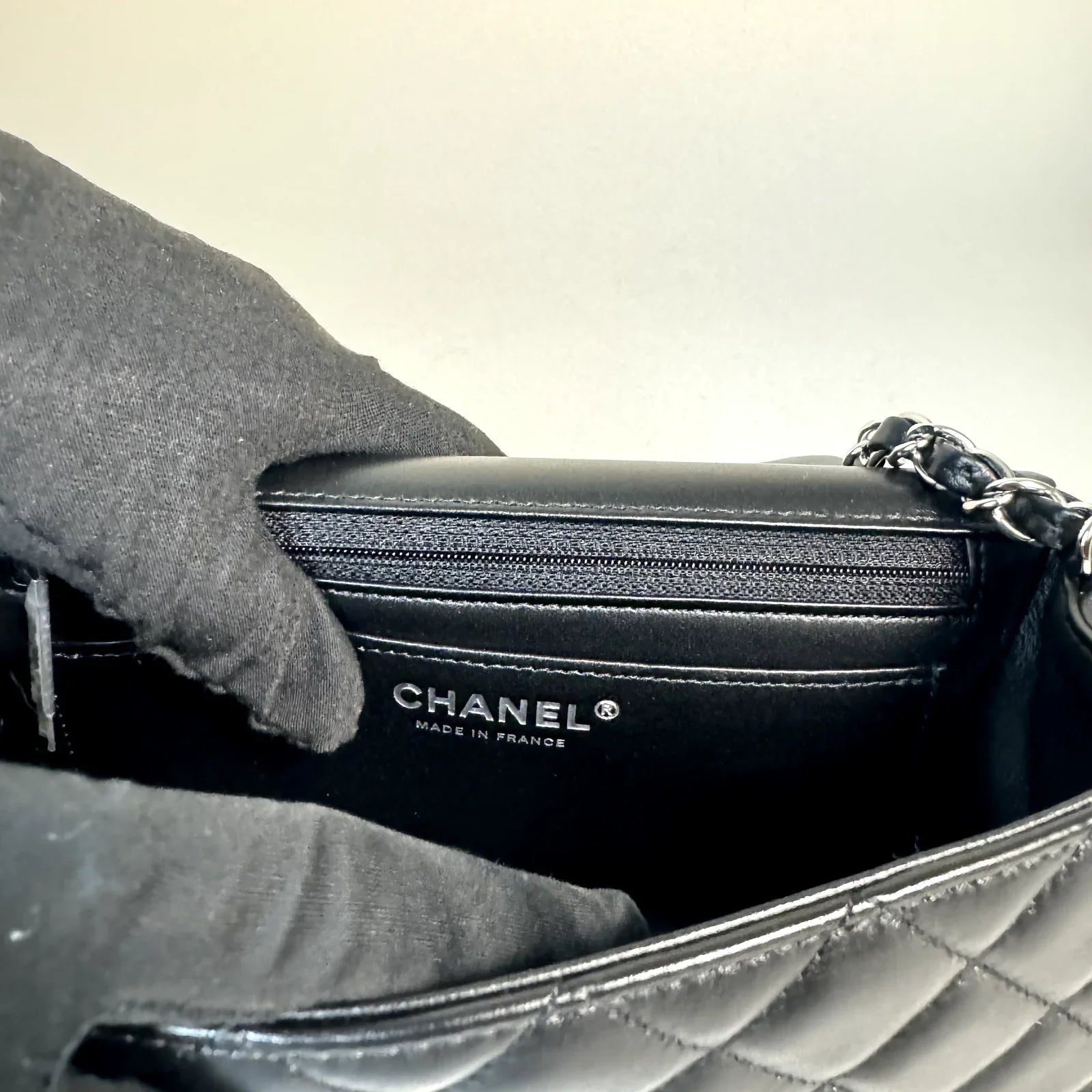 Chanel Mini Classic Flap Crossbody Bag Brand New Black - Lost Designer