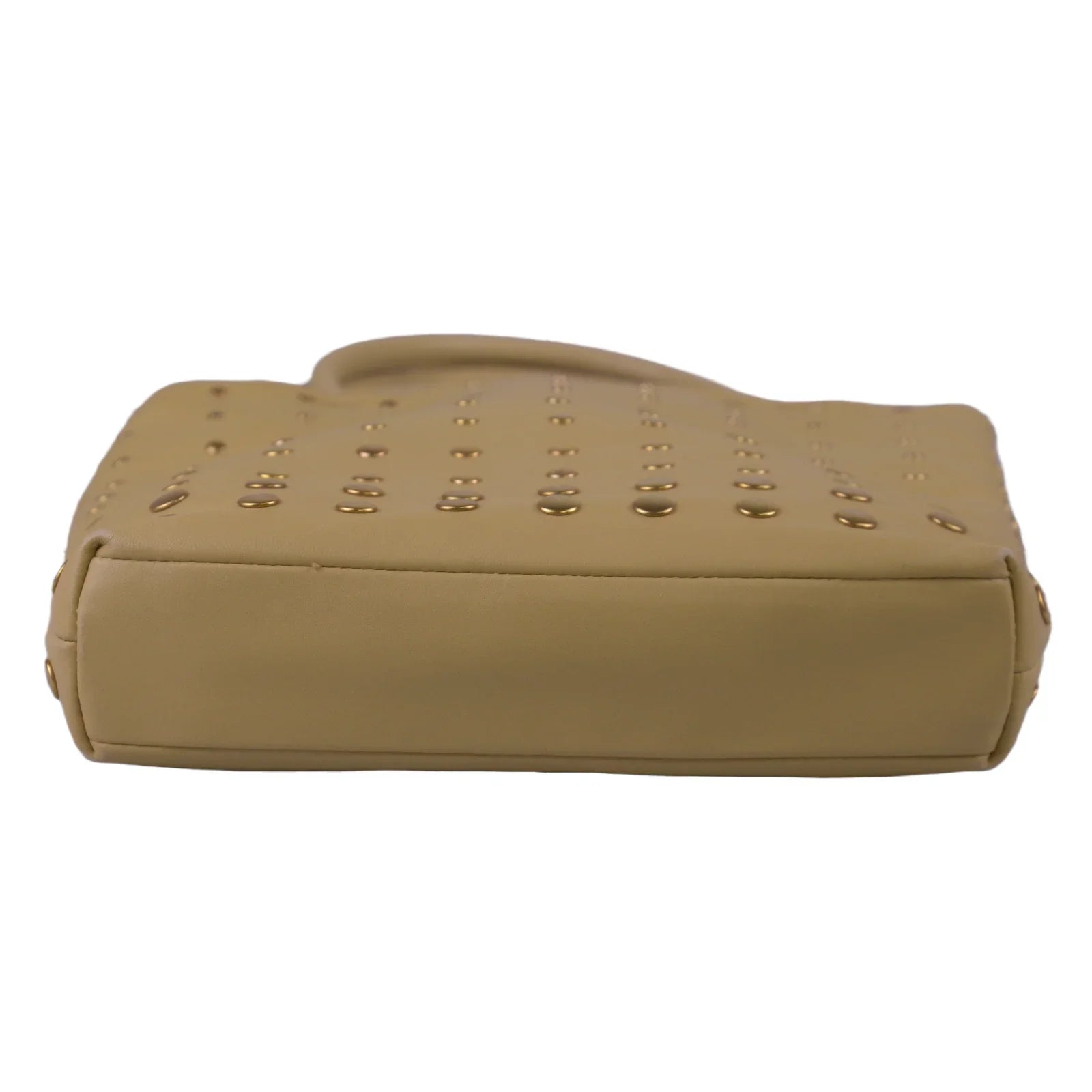 Prada Nappa Degrade Studded Mini Bag, Beige