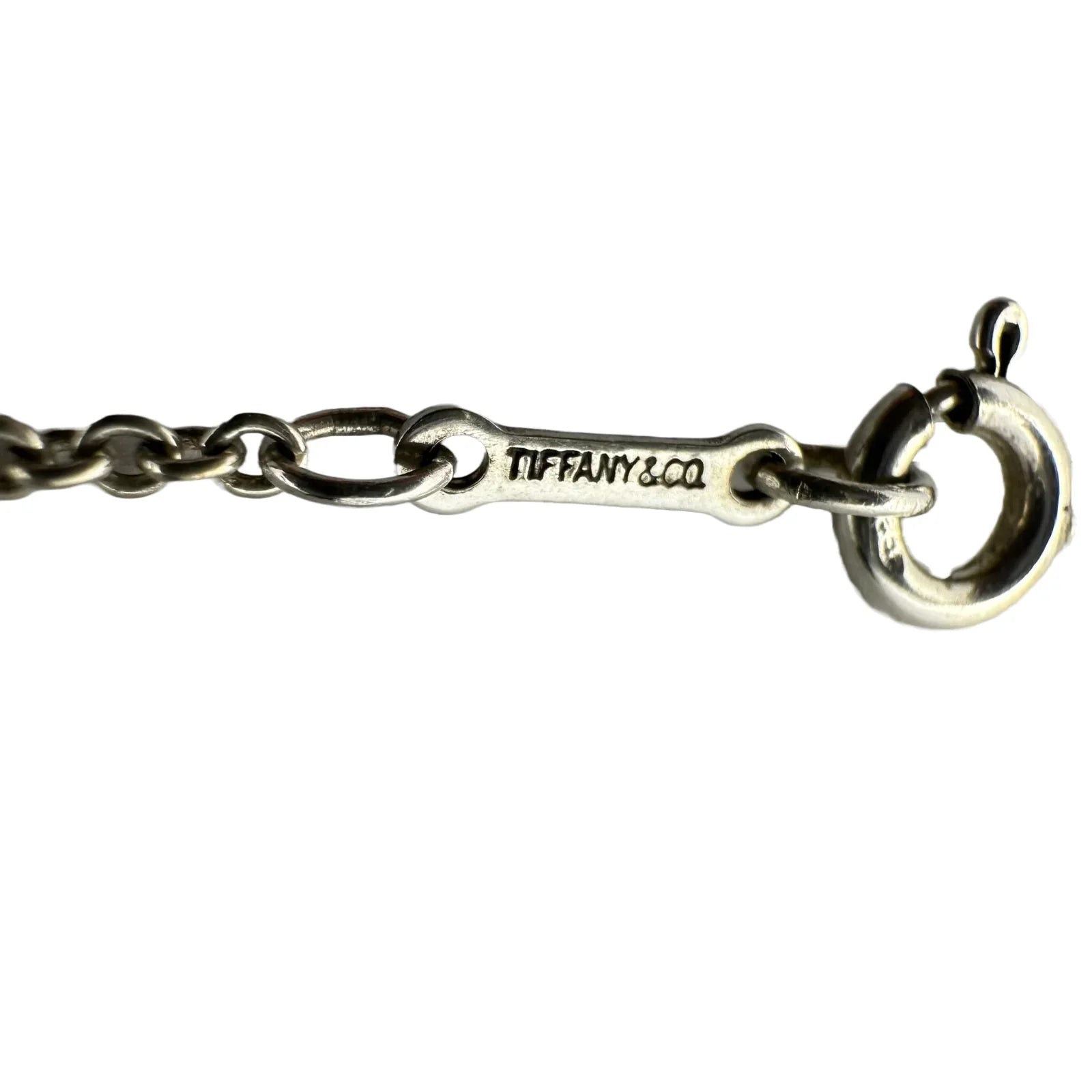 Tiffany & Co. Open Medium Heart Necklace Sterling Silver - Lost Designer