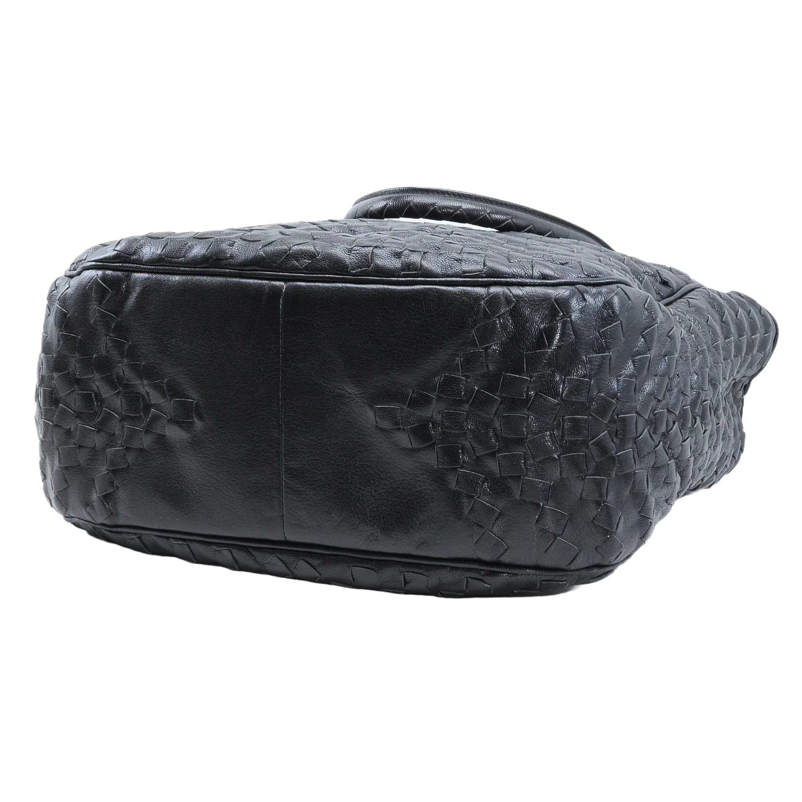 Bottega Veneta Intrecciato Tote Bag Black - Lost Designer