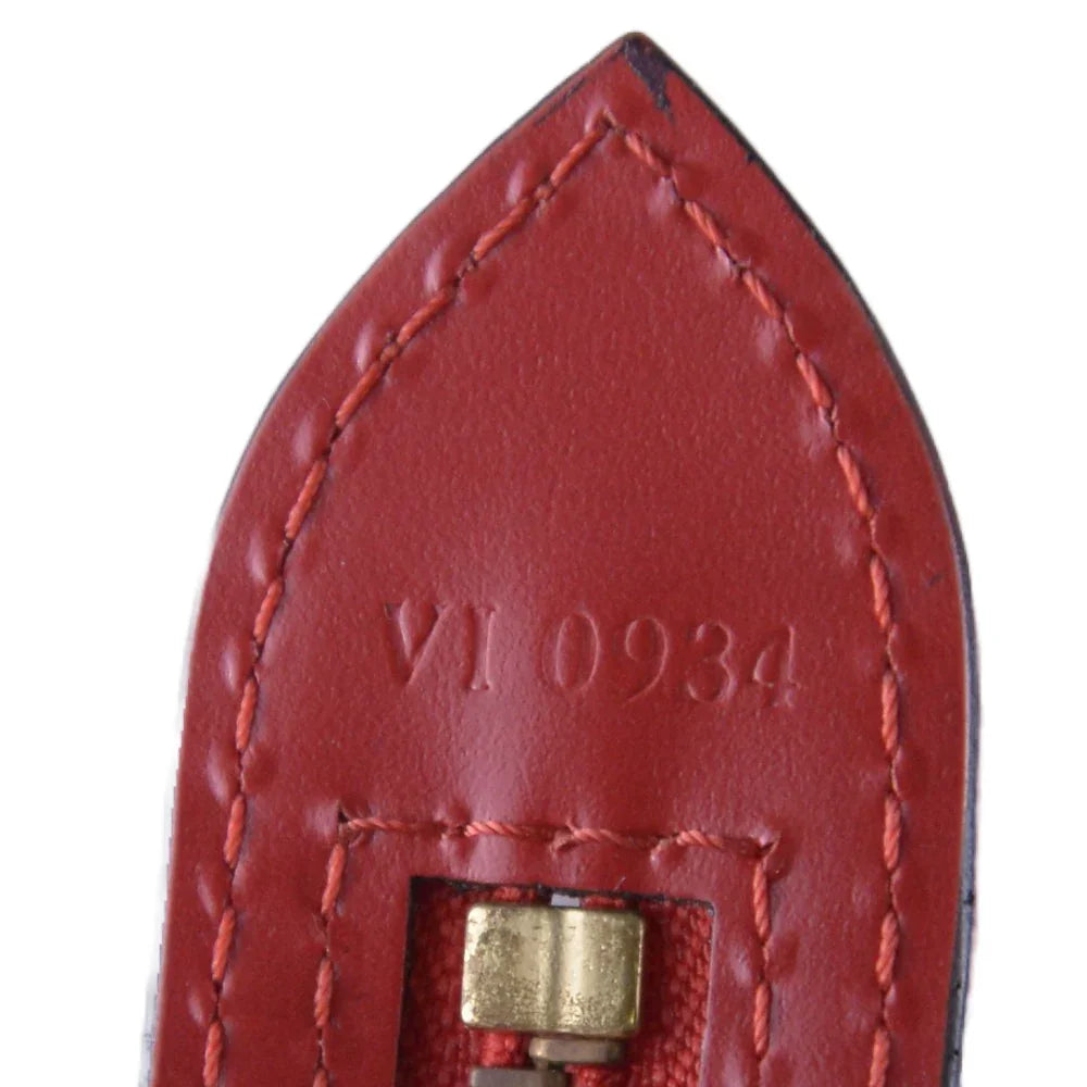 Louis Vuitton Epi Saint Jacques PM Bag Red