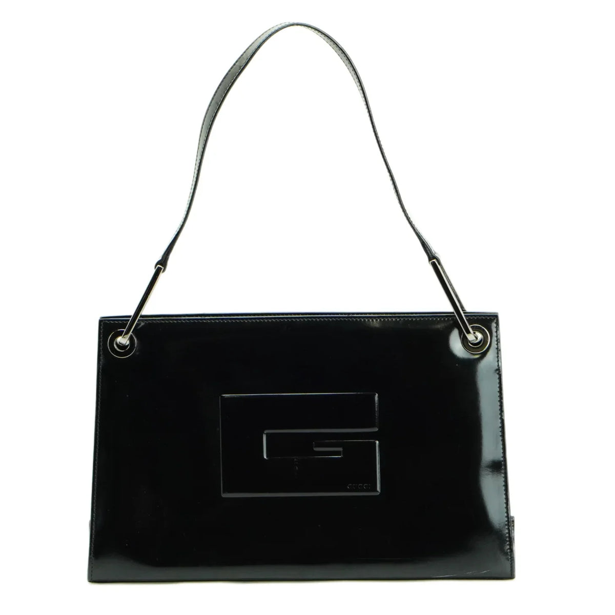 Gucci Patent Leather Bag Black - Lost Designer