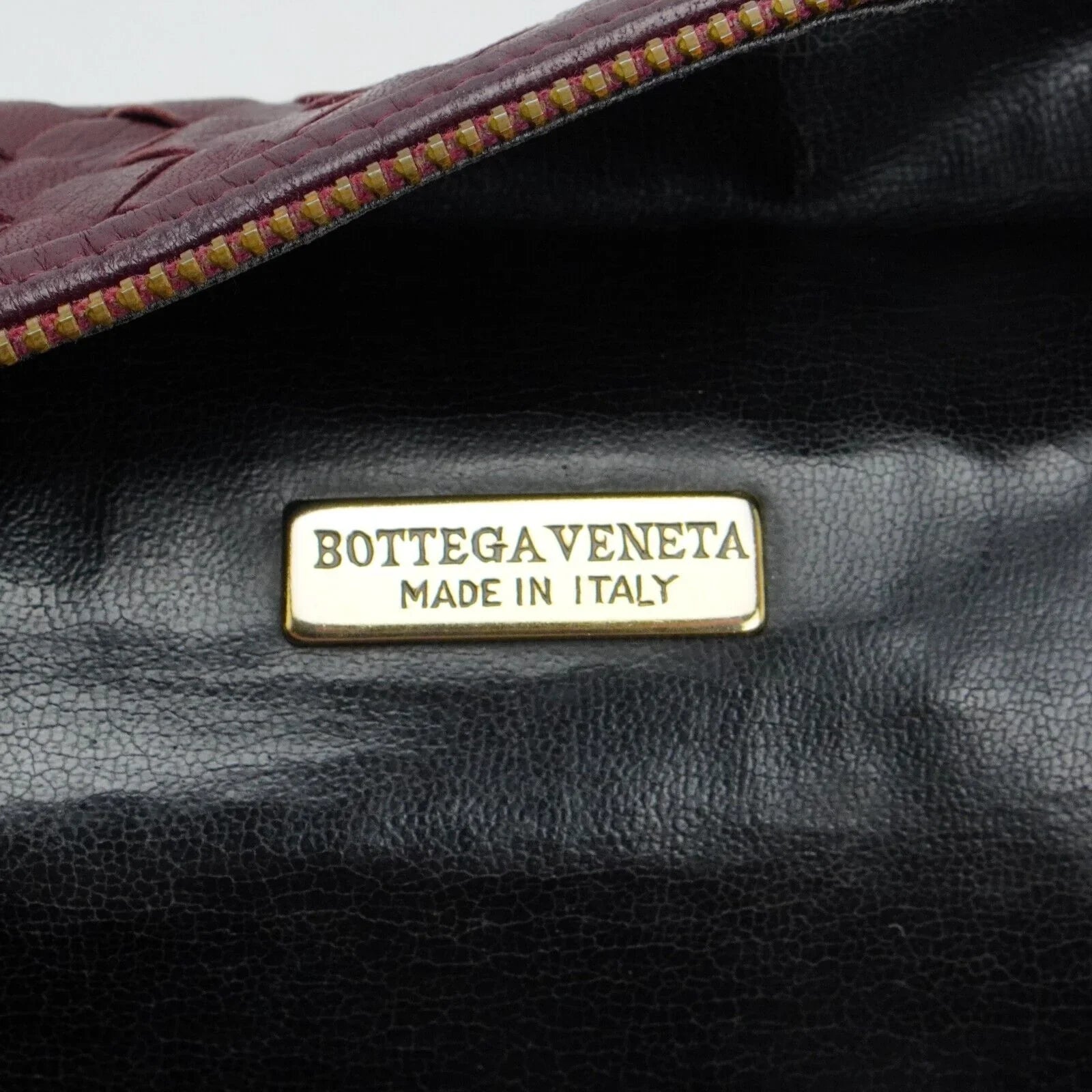 Bottega Veneta Intrecciato Leather Fold Over Shoulder Bag Brown - Lost Designer