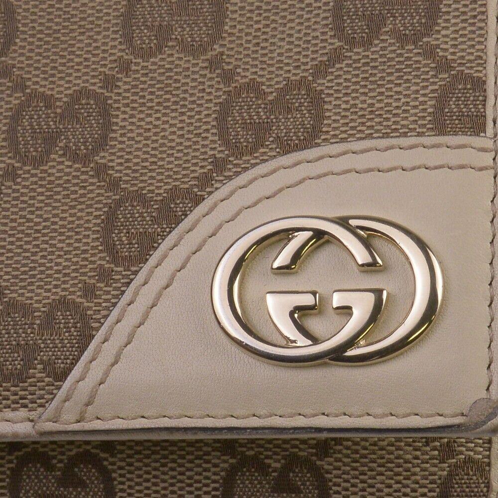 Gucci Monogram Canvas GG Long Wallet - Lost Designer