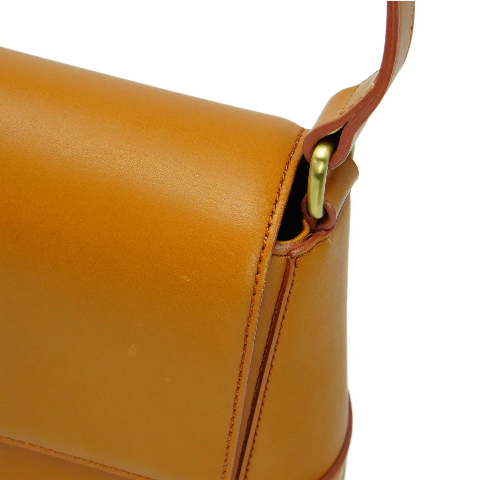 Burberry Leather Shoulder Bag Brown