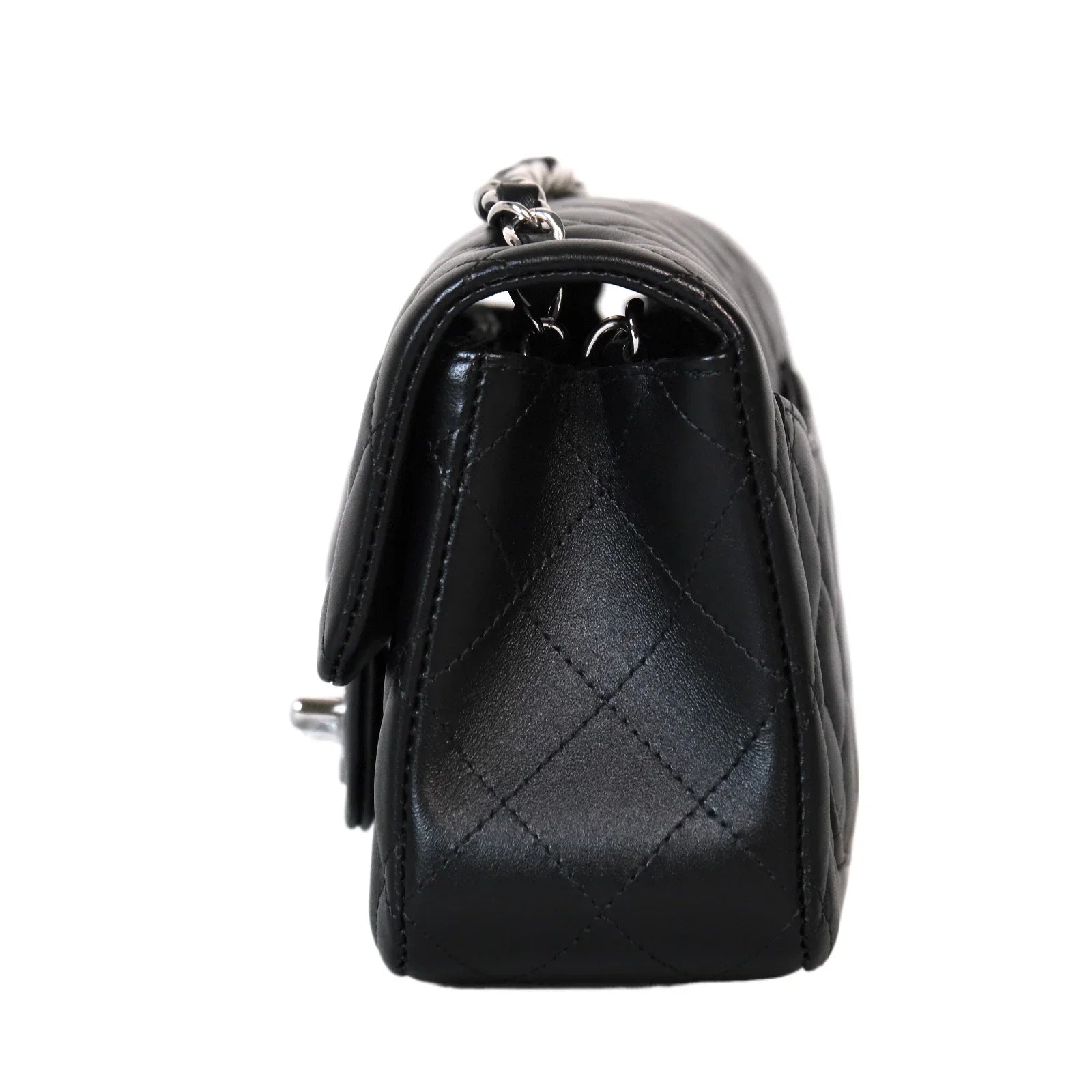 Chanel Mini Classic Flap Crossbody Bag Brand New Black - Lost Designer